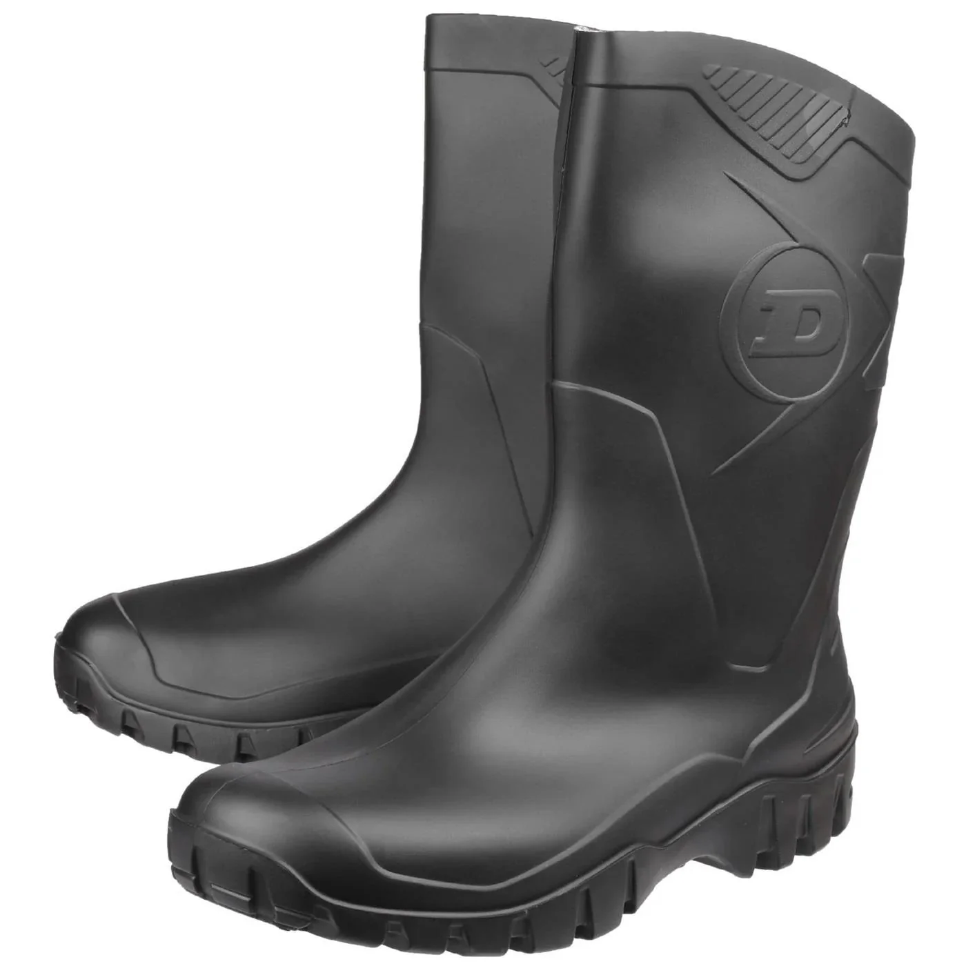 Women's Wide Fit Dunlop Dee Calf Length Wellington Boots - Image 4