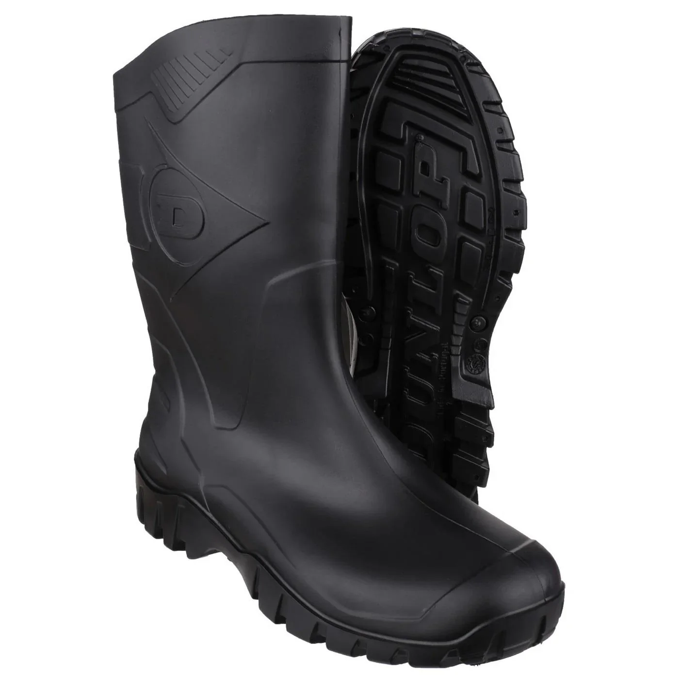 Women's Wide Fit Dunlop Dee Calf Length Wellington Boots - Image 5