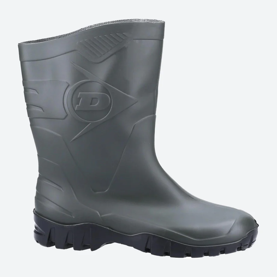 Women's Wide Fit Dunlop Dee Calf Length Wellington Boots - Image 7