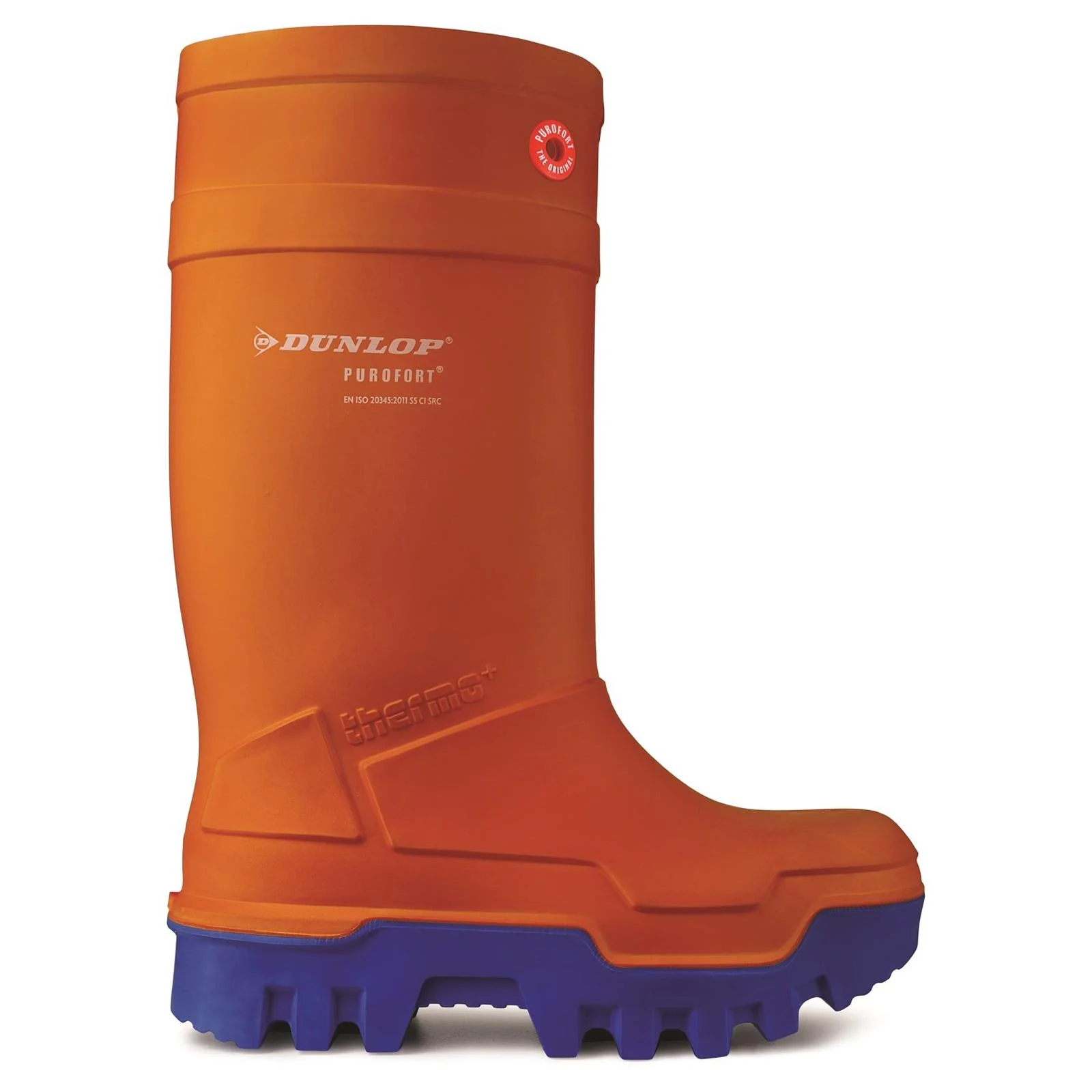 Women's Wide Fit Dunlop Purofort Thermo Full Safety Wellington Boots - Image 2