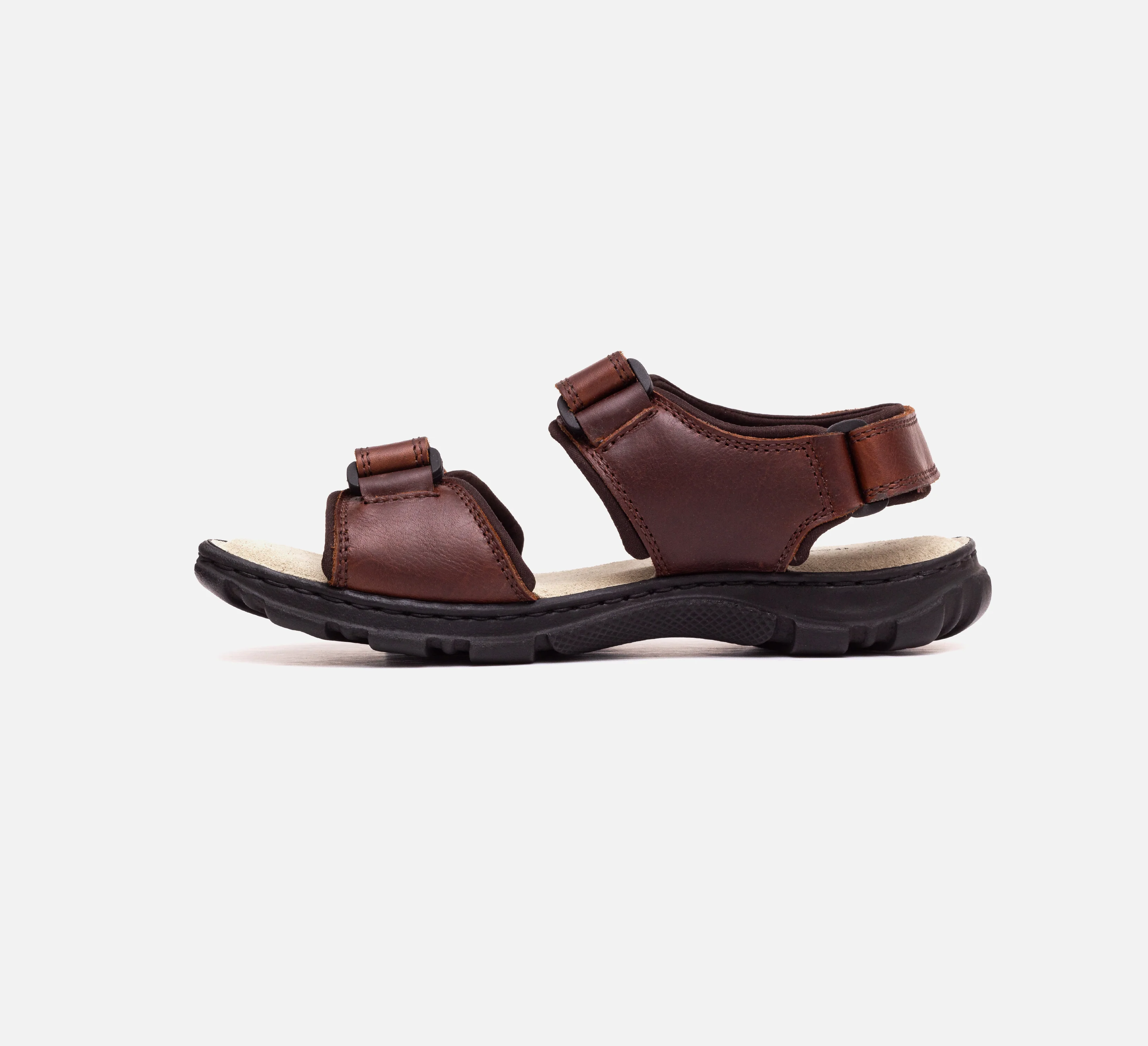 Womens Wide Fit James Leather Sandals by Tredd Well - Image 10