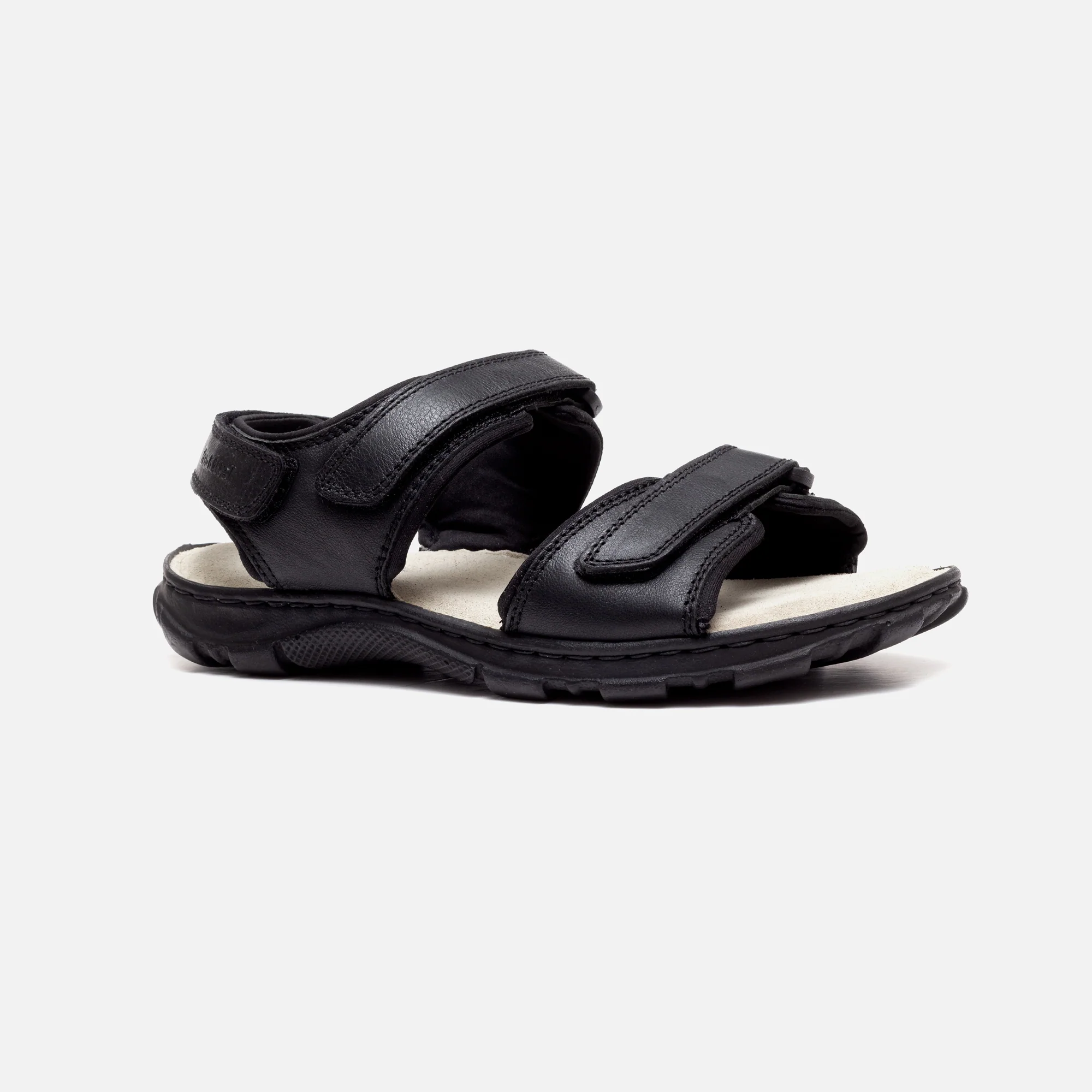 Womens Wide Fit James Leather Sandals by Tredd Well - Image 3