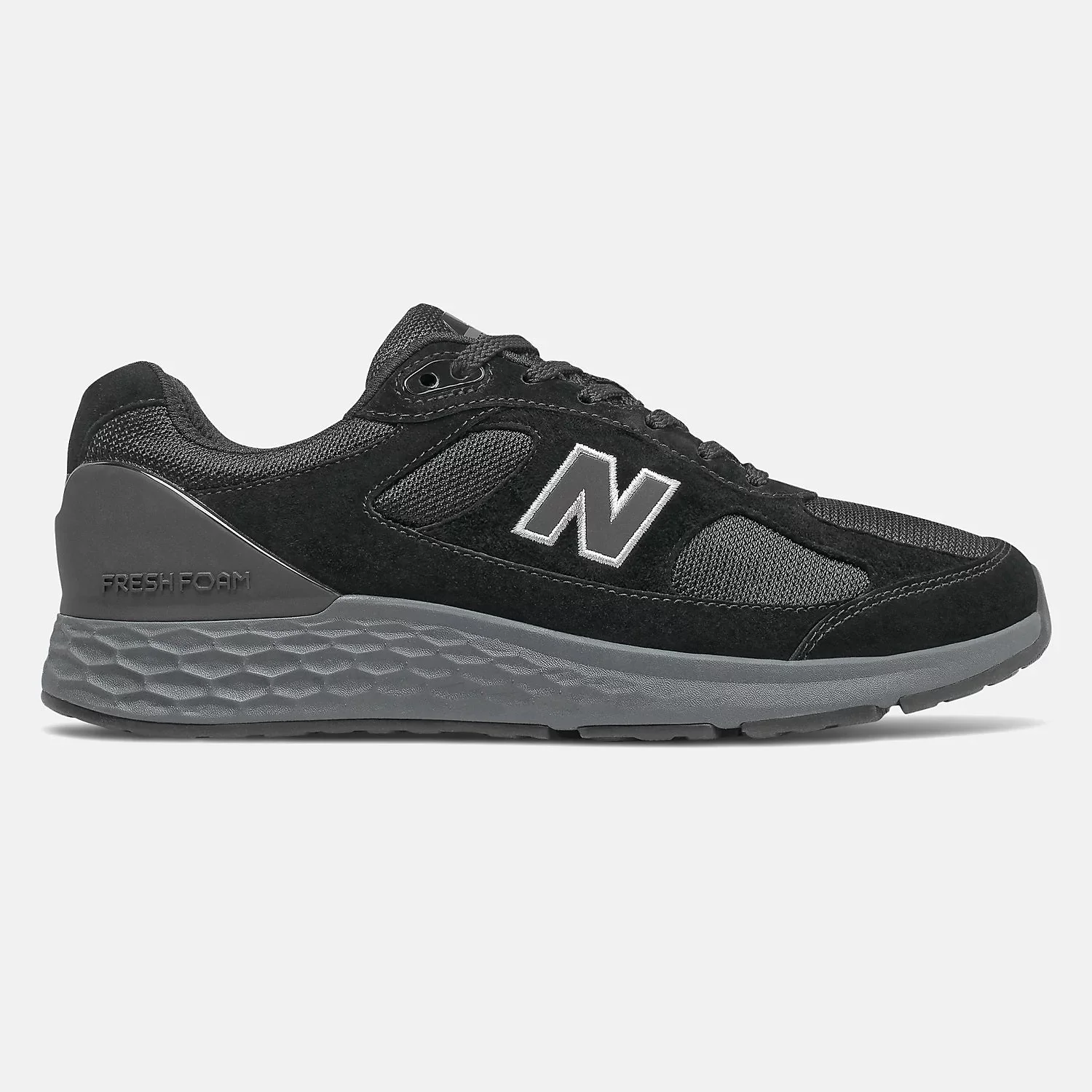 Womens Wide Fit New Balance MW1880 Walking Trainers - Black - Image 2