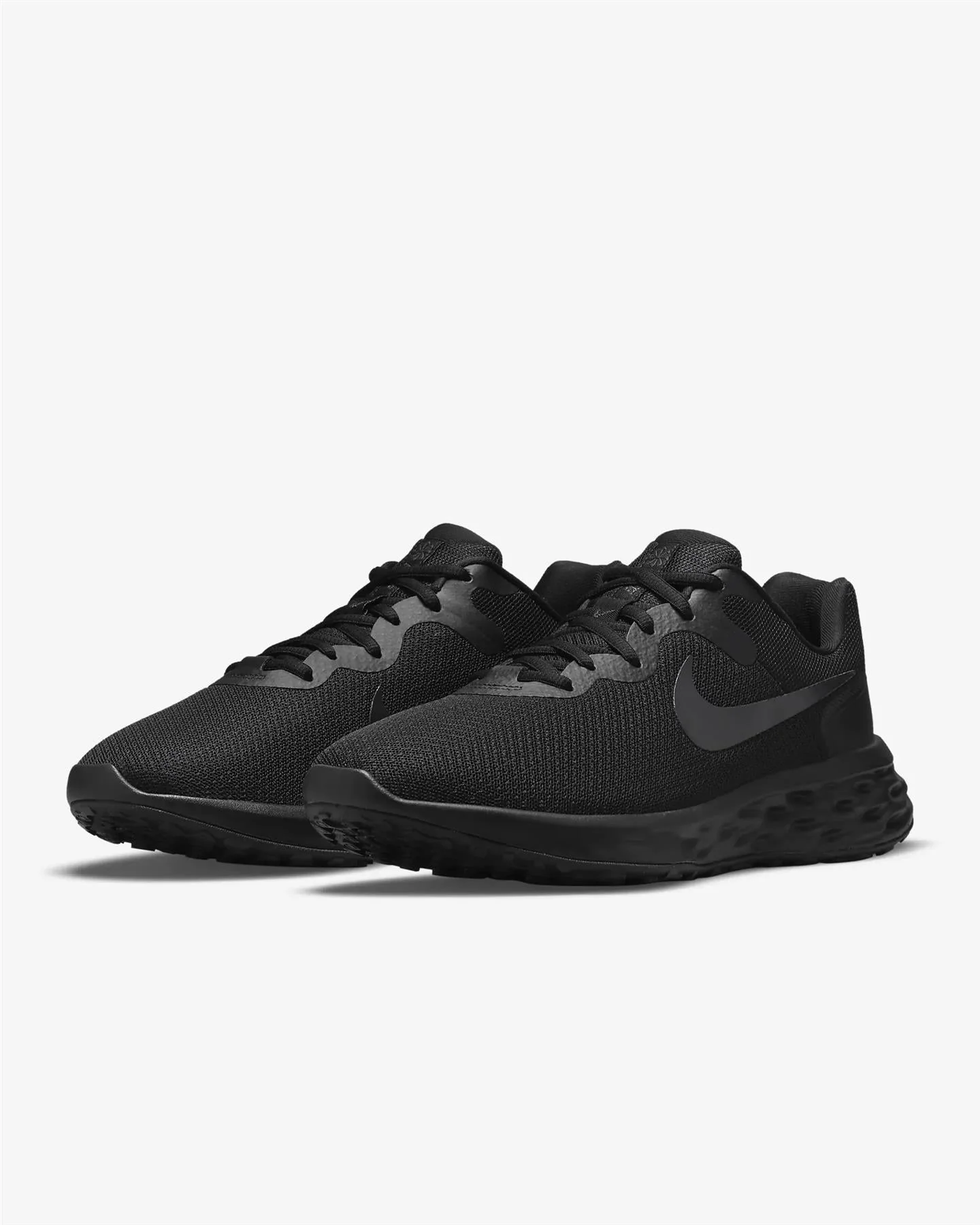 Women's Wide Fit Nike DD8475-001 Revolution 6 Running Trainers - Image 4