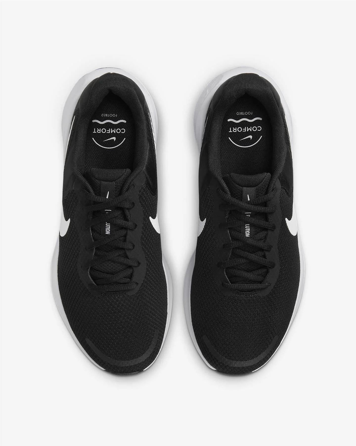 Women's Wide Fit Nike FB8501-002 Revolution 7 Running Trainers - Image 7