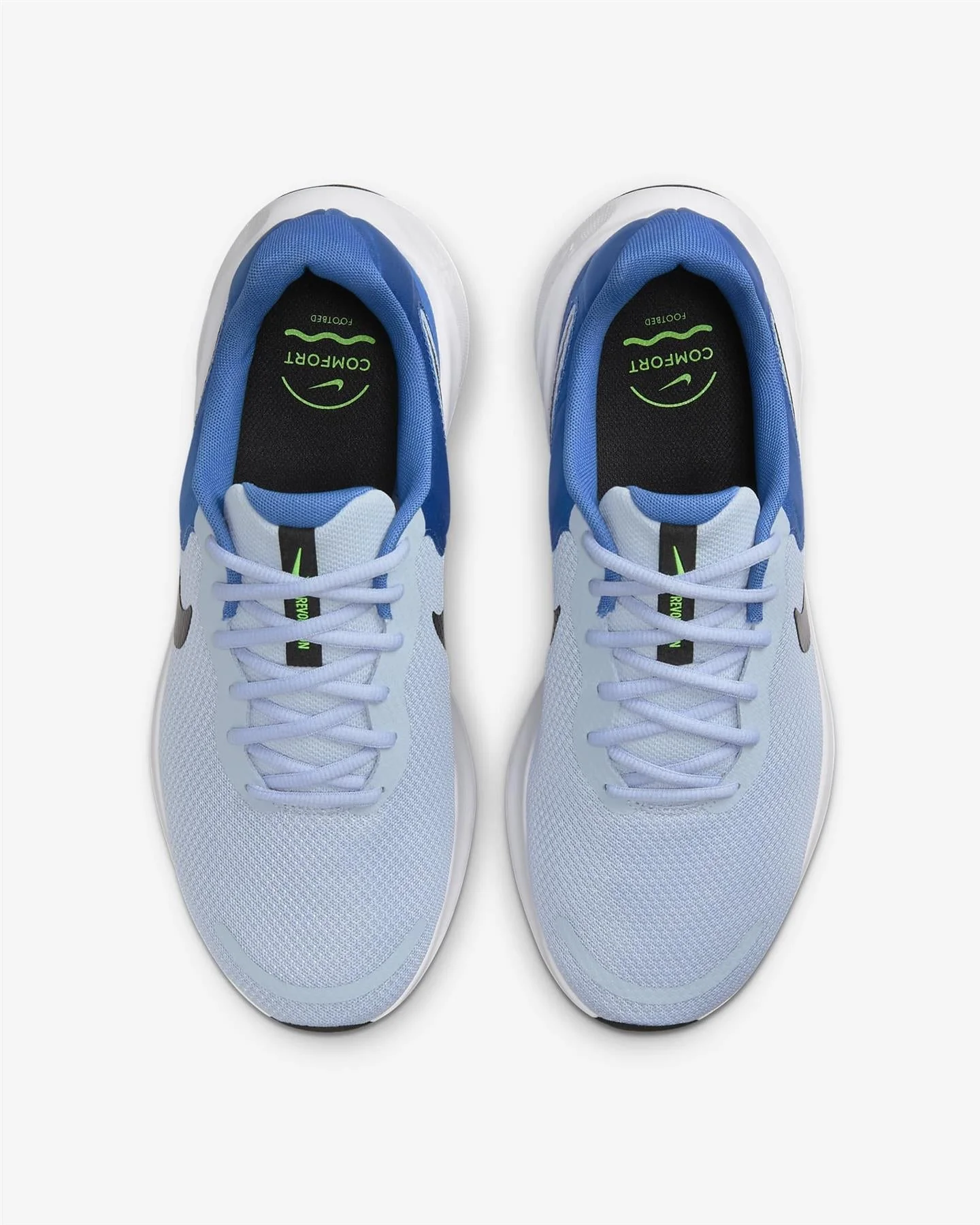 Women's Wide Fit Nike FB8501-402 Revolution 7 Running Trainers - Image 7