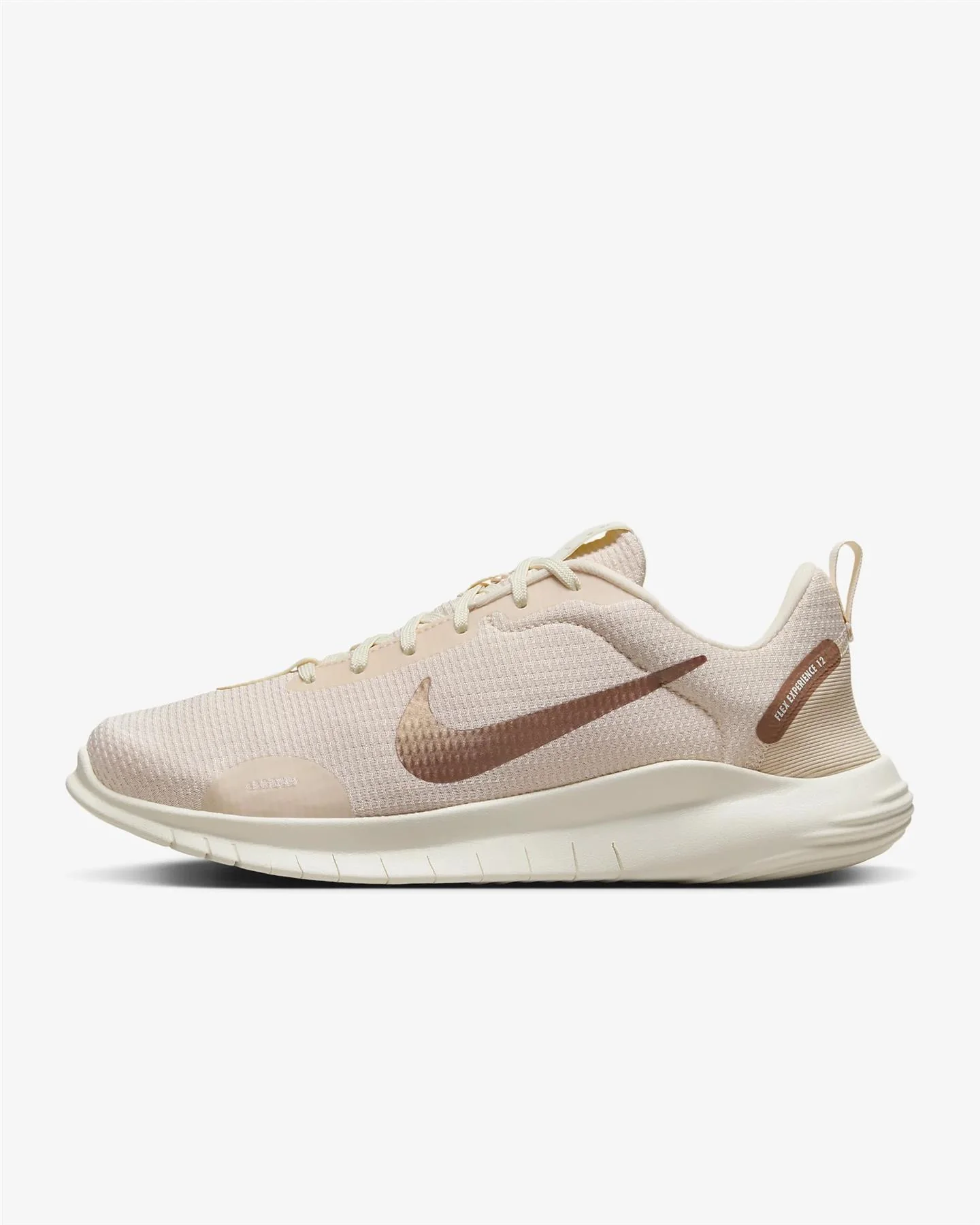 Women's Wide Fit Nike FZ4674-800 Flex Experience Run 12 Running Trainers - Image 4