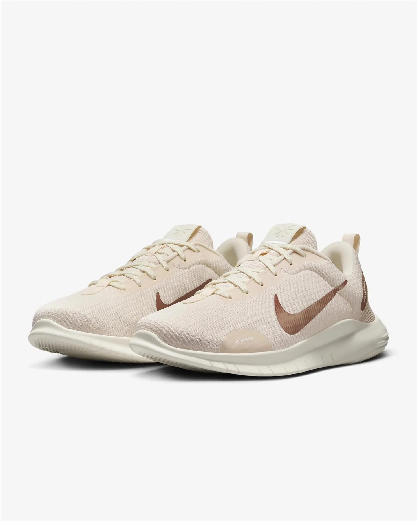 Women's Wide Fit Nike FZ4674-800 Flex Experience Run 12 Running Trainers - Image 5