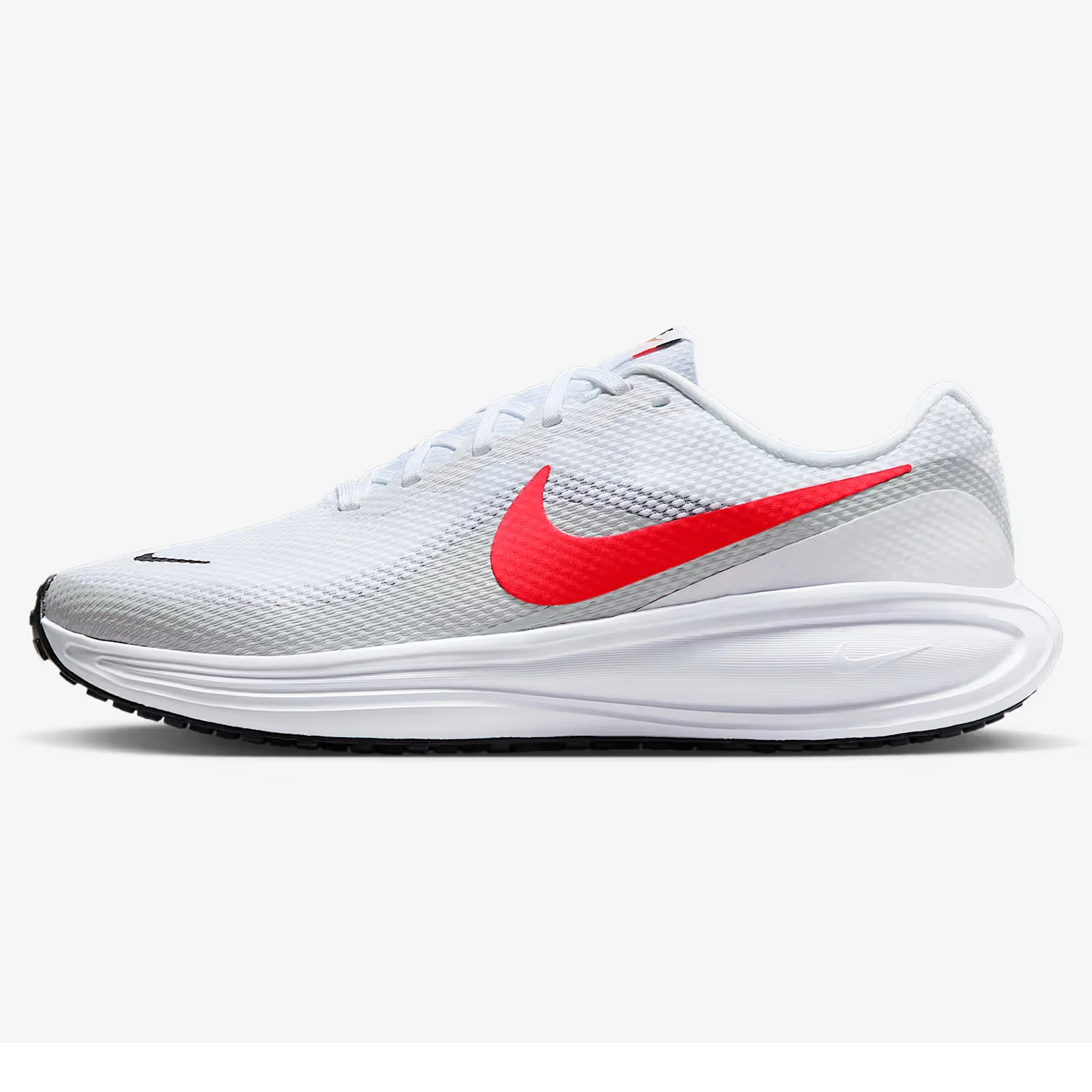 Men's Wide Fit Nike HQ1996-100 Revolution 8 Running Trainers - Image 3