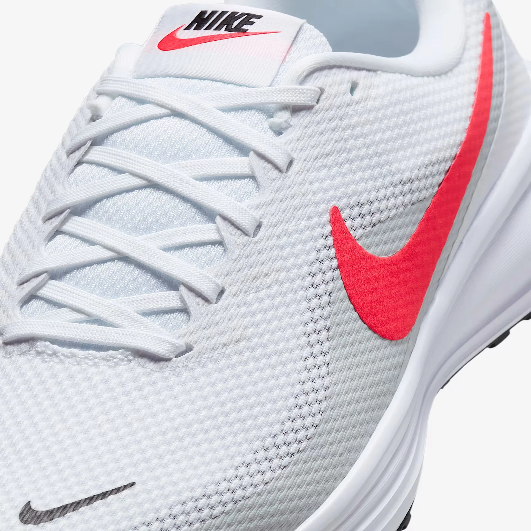 Men's Wide Fit Nike HQ1996-100 Revolution 8 Running Trainers - Image 4