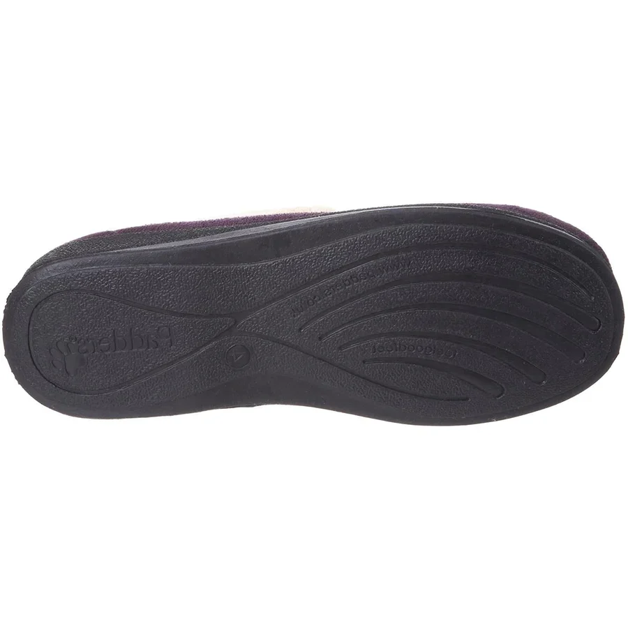 Womens Wide Fit Padders Repose Slippers - Image 6