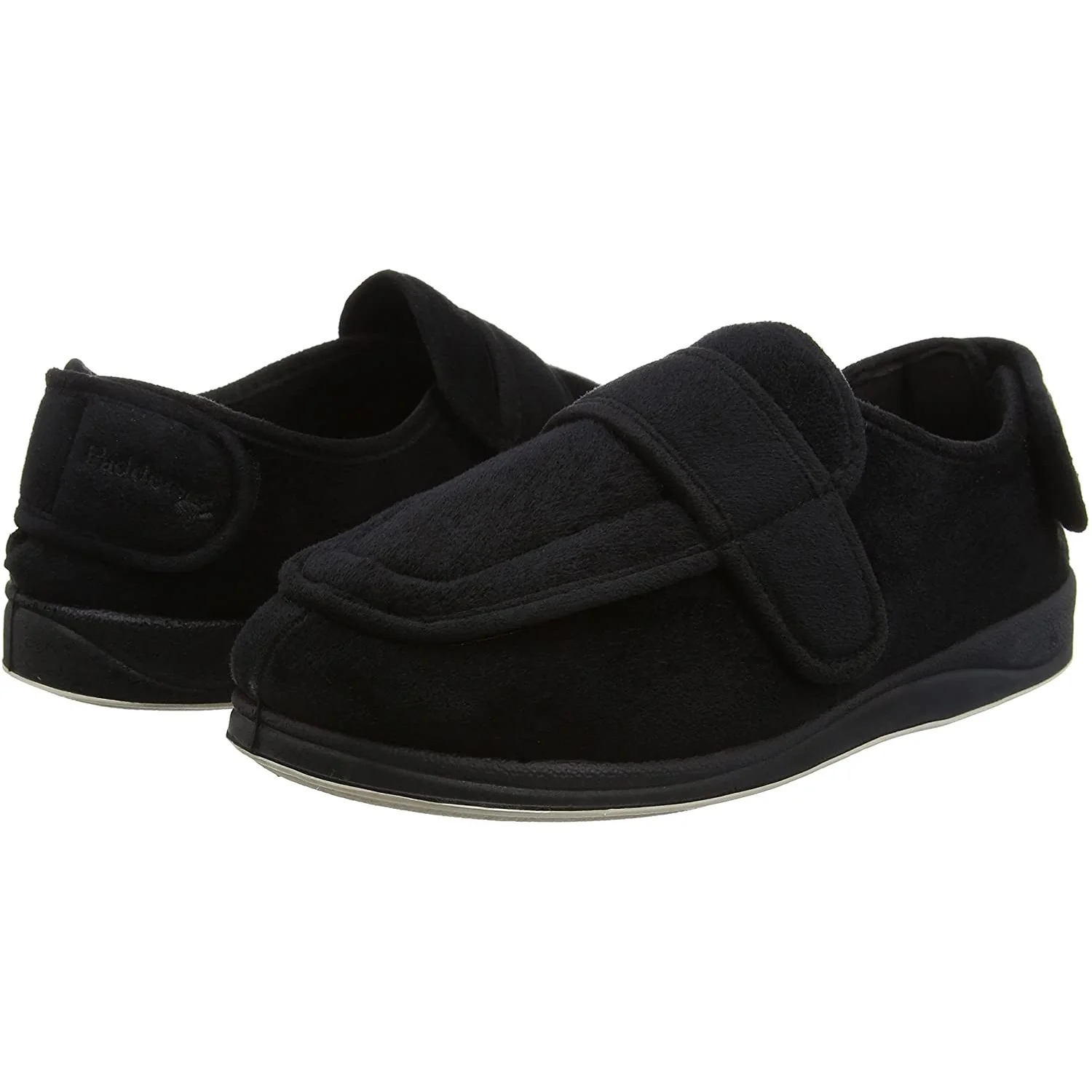 Womens Wide Fit Padders Wrap Slippers - Image 7