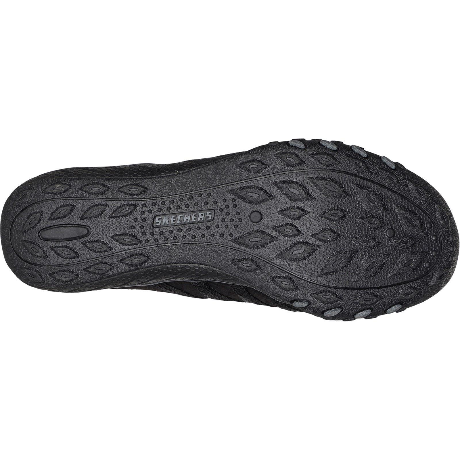 Women's Wide Fit Skechers 100593 Breathe Easy Roll Shoes - Image 12
