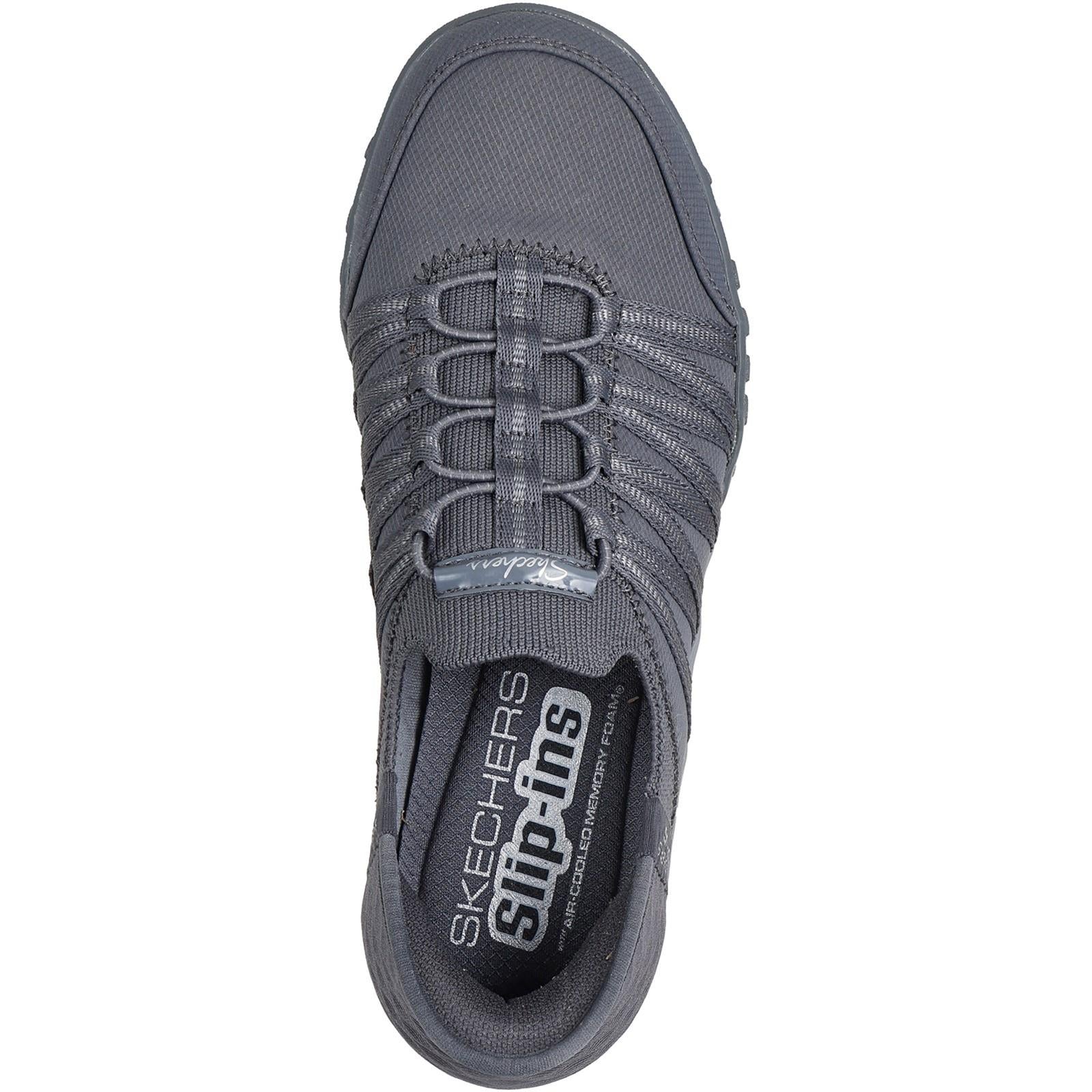 Women's Wide Fit Skechers 100593 Breathe Easy Roll Shoes - Image 7