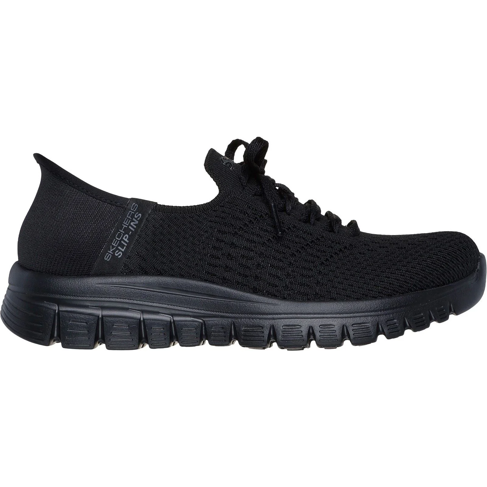 Women's Wide Fit Skechers 100736 Slip-ins Graceful First Blush Trainers - Image 2
