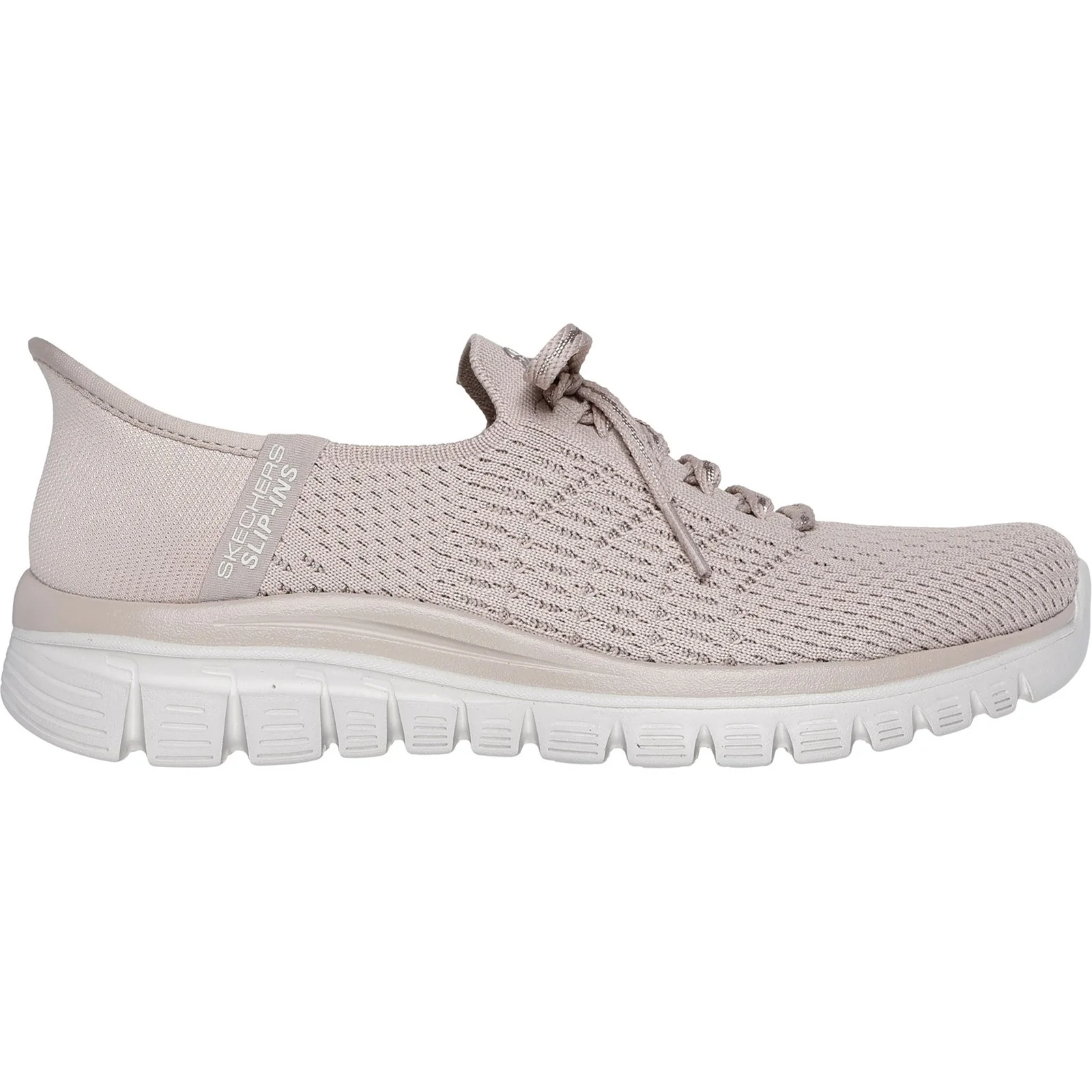 Women's Wide Fit Skechers 100736 Slip-ins Graceful First Blush Trainers - Image 7
