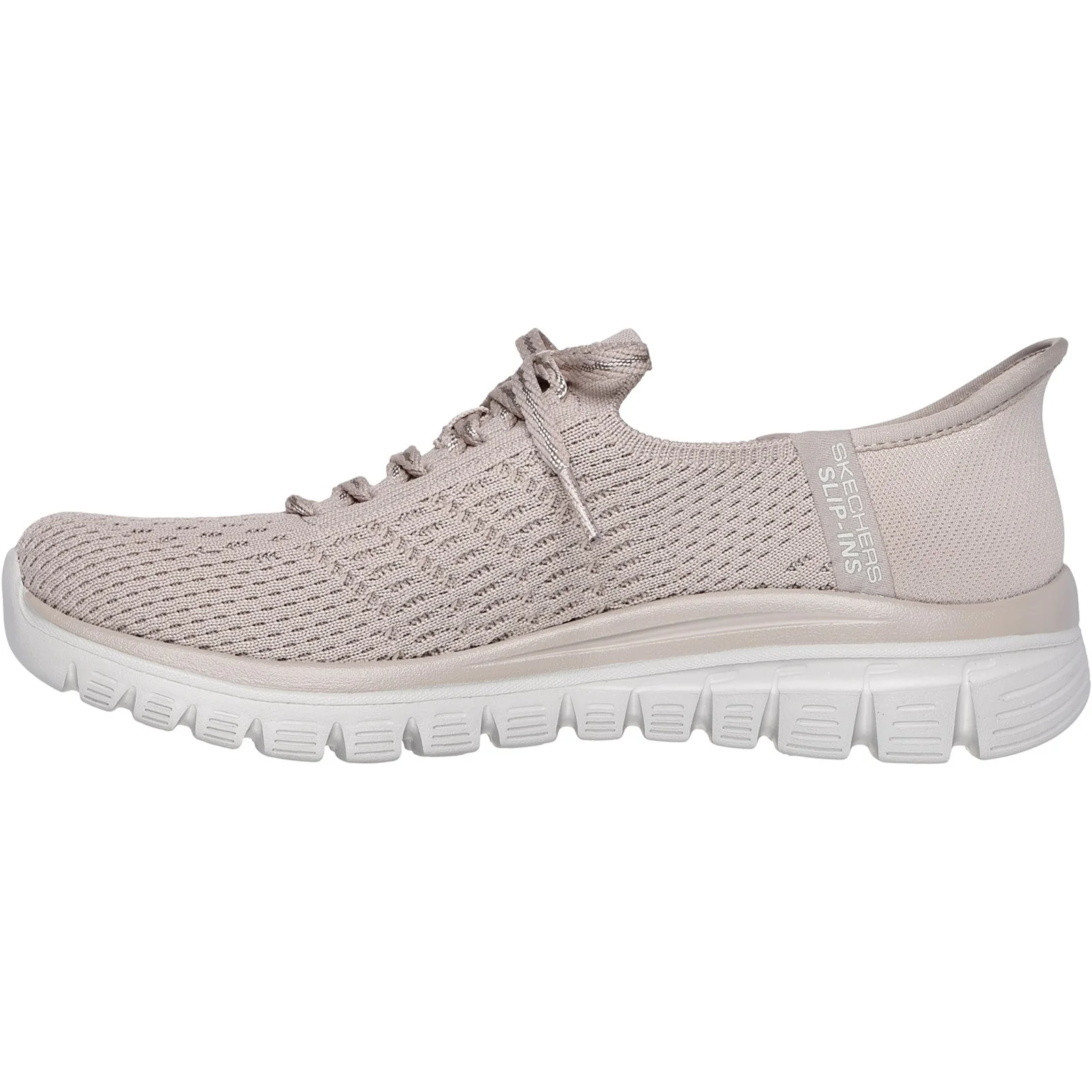 Women's Wide Fit Skechers 100736 Slip-ins Graceful First Blush Trainers - Image 9