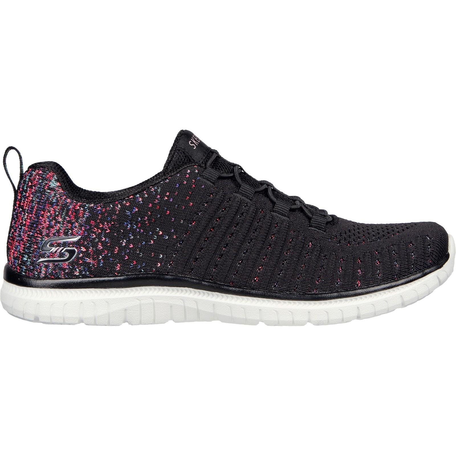 Women's Wide Fit Skechers 104411 Virtue Slip On Shoes - Image 2