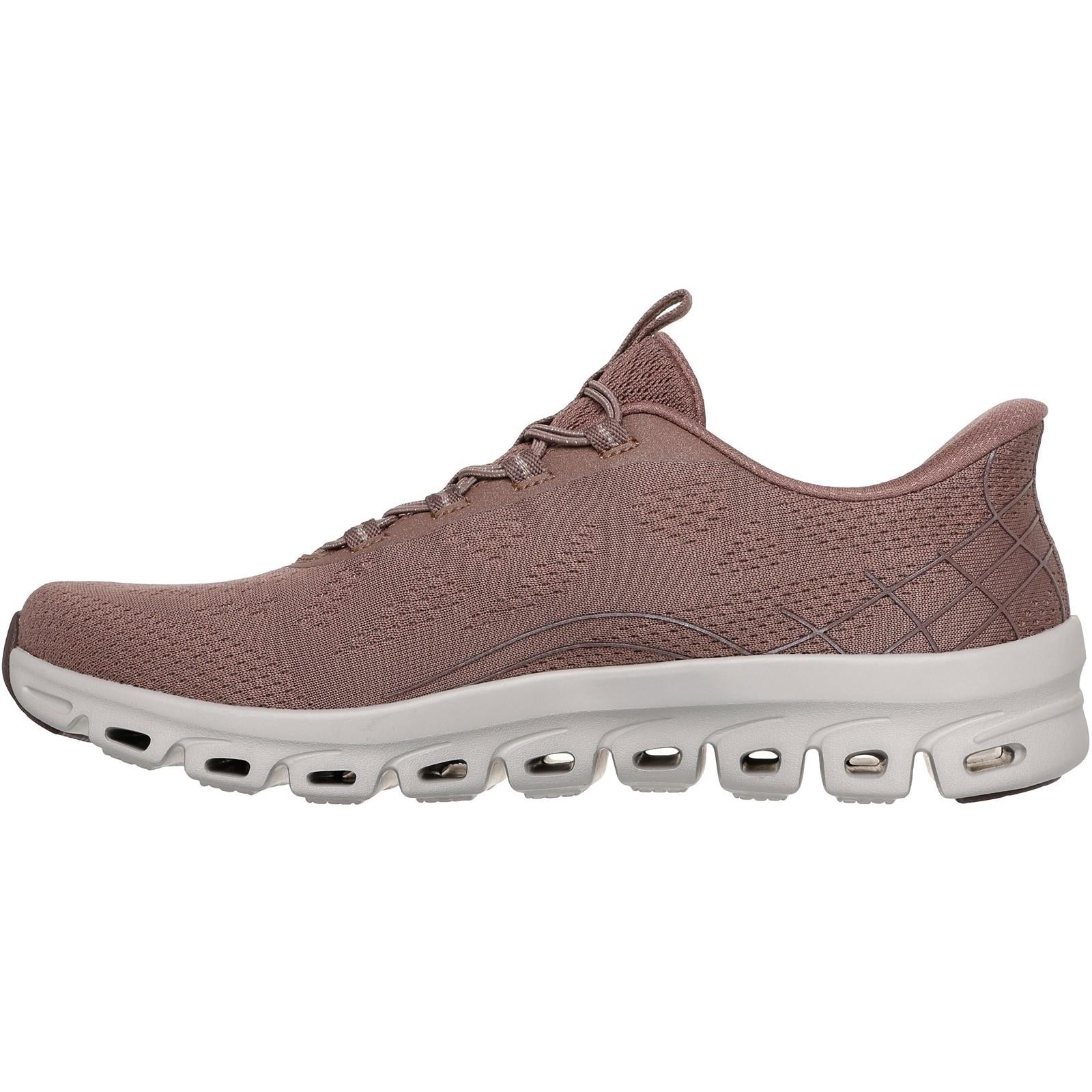 Women's Wide Fit Skechers 104750 Slip-ins Glide Step Elevate Amaze Trainers - Image 10