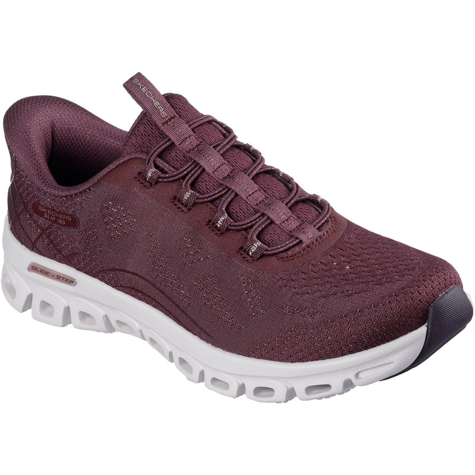 Women's Wide Fit Skechers 104750 Slip-ins Glide Step Elevate Amaze Trainers - Image 3