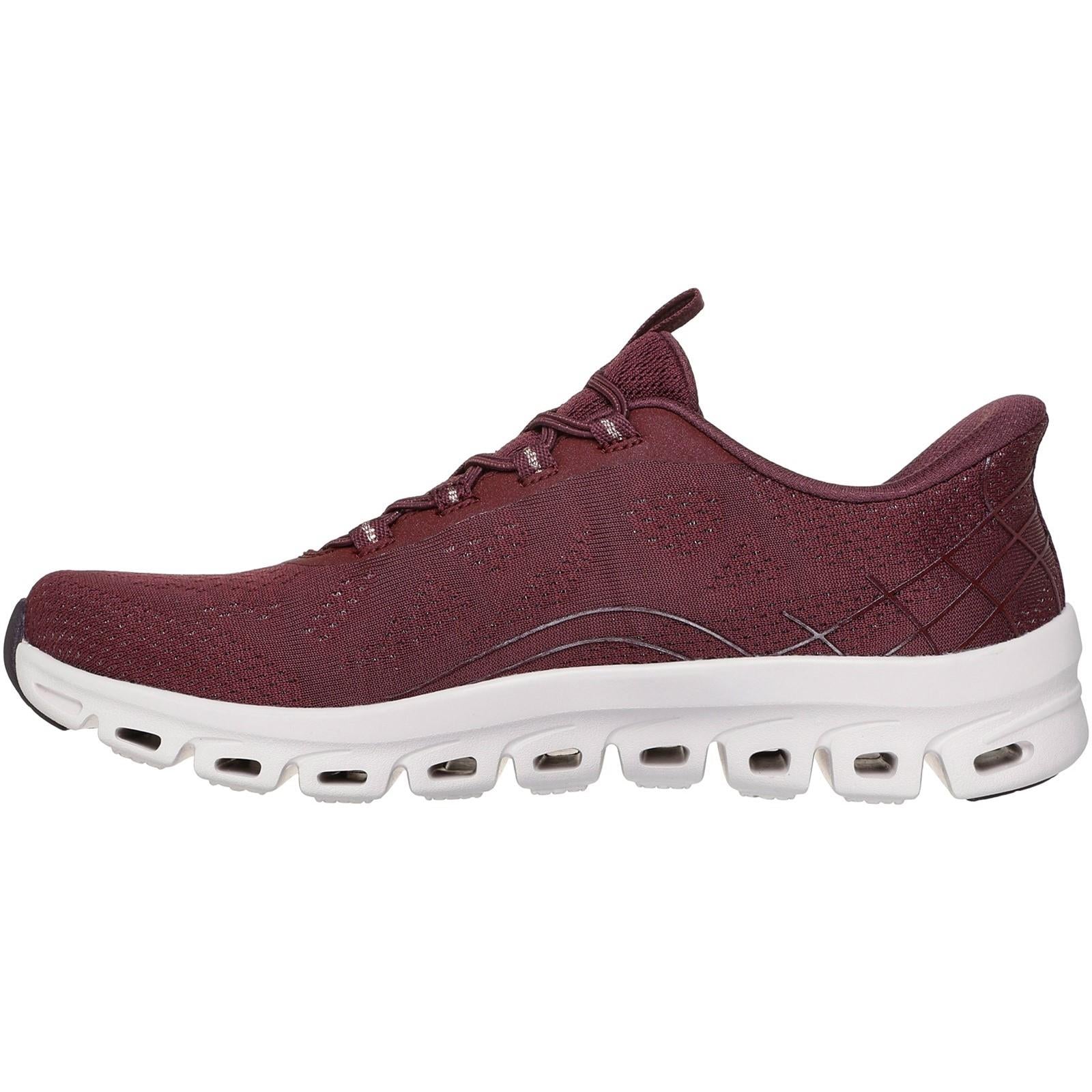 Women's Wide Fit Skechers 104750 Slip-ins Glide Step Elevate Amaze Trainers - Image 5