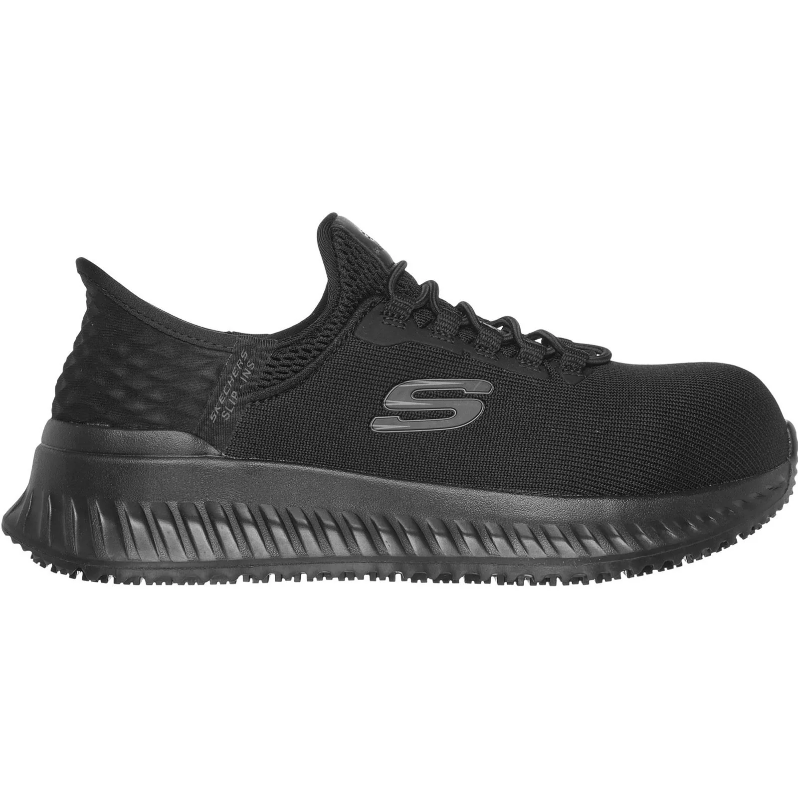 Women's Wide Fit Skechers 108152EC Slip-ins Work Tilido Ombray Safety Trainers - Image 2