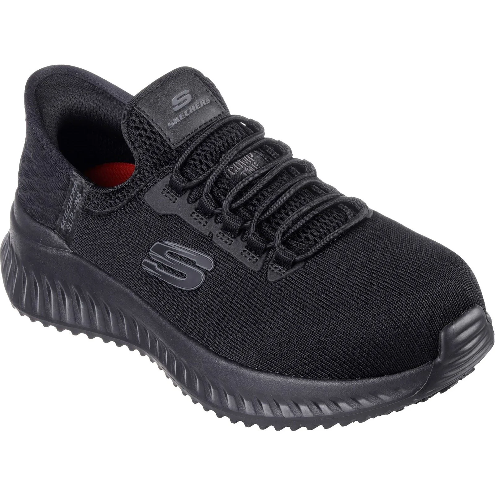 Women's Wide Fit Skechers 108152EC Slip-ins Work Tilido Ombray Safety Trainers - Image 3