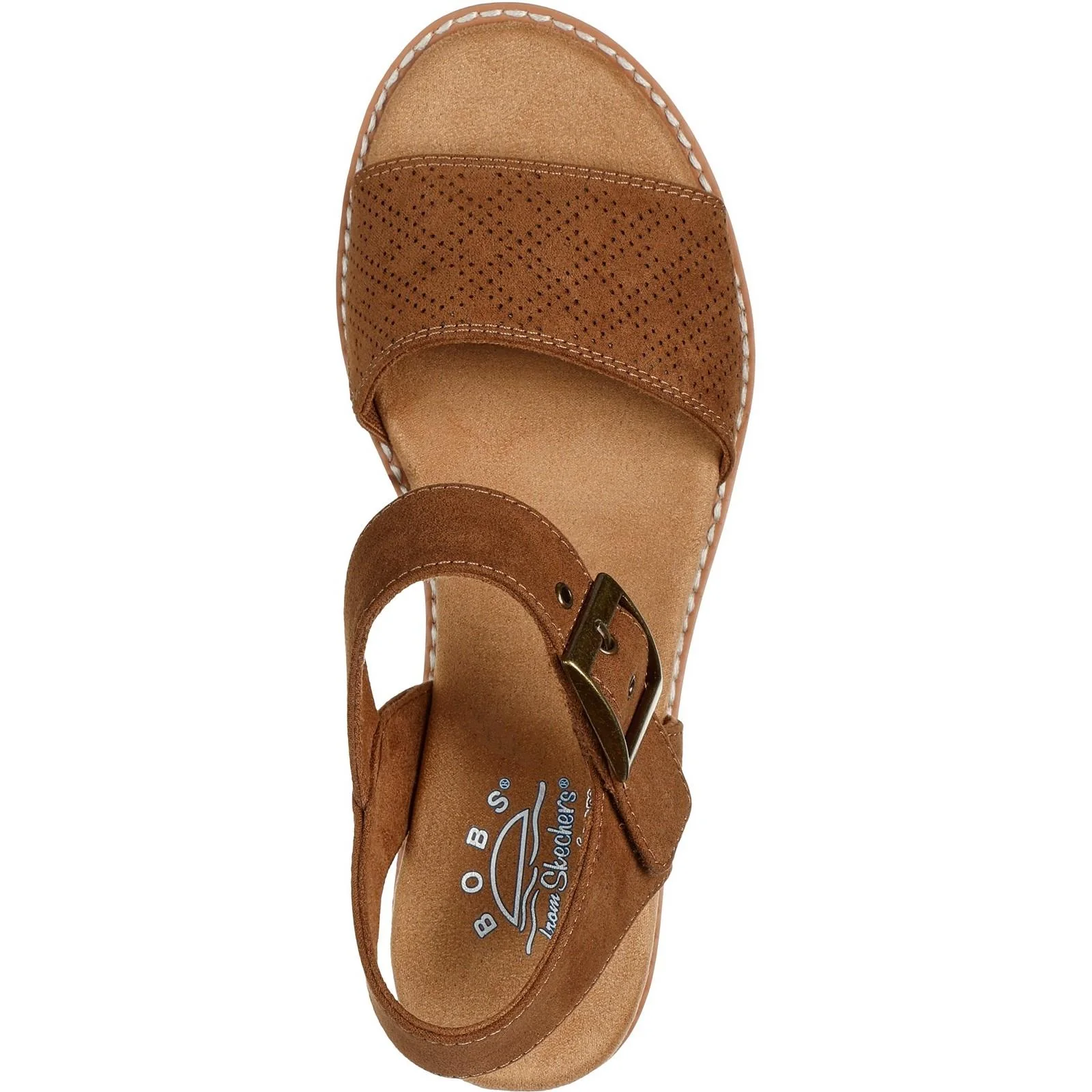 Women's Wide Fit Skechers 114147 Bobs Desert Kiss Serendipitous Sandals - Image 11