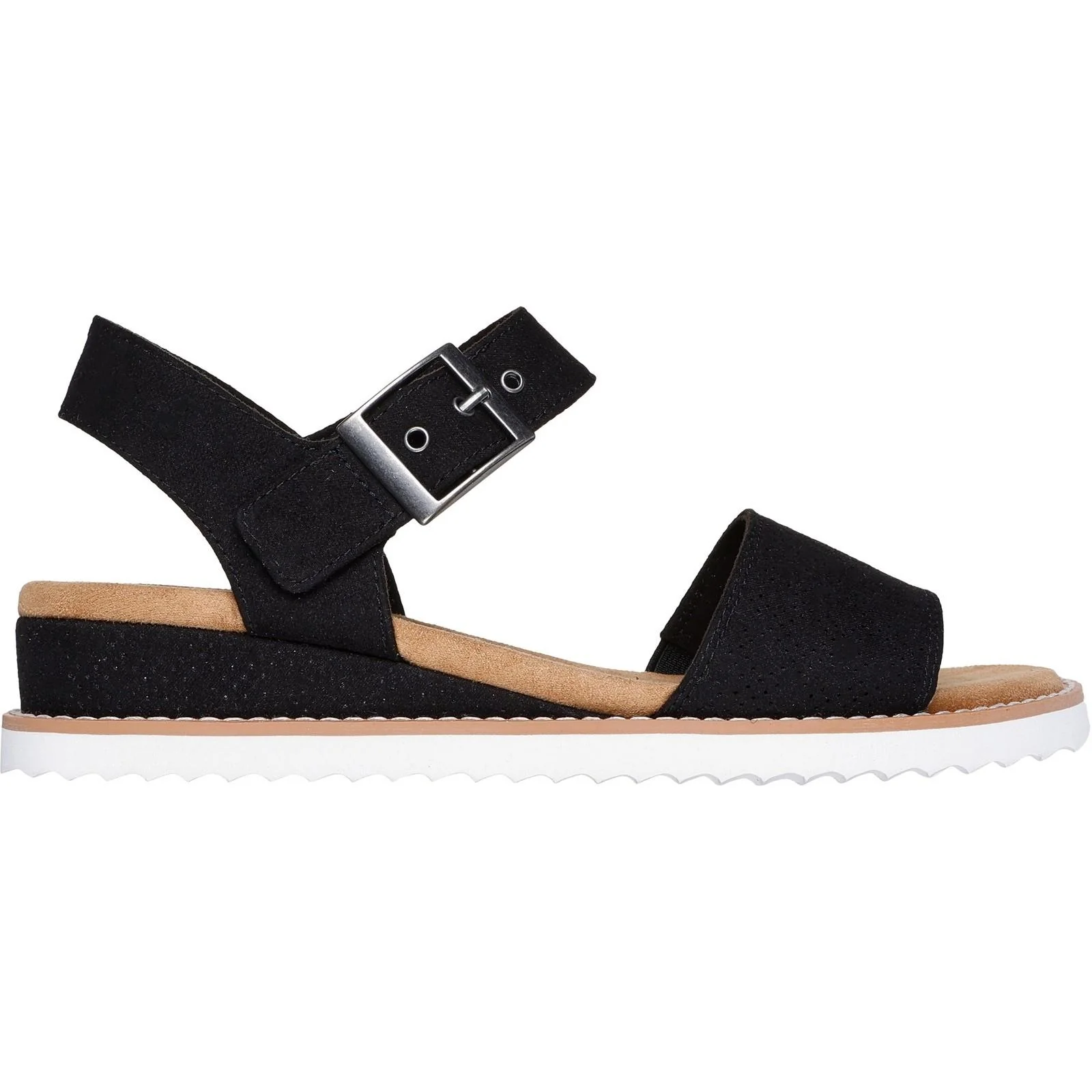 Women's Wide Fit Skechers 114147 Bobs Desert Kiss Serendipitous Sandals - Image 2