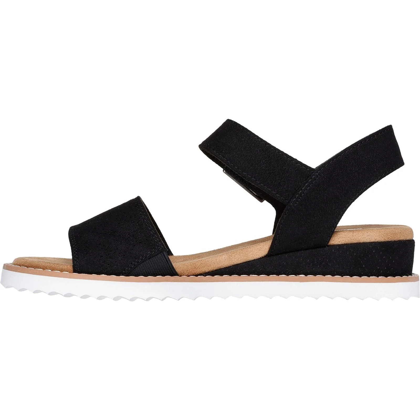 Women's Wide Fit Skechers 114147 Bobs Desert Kiss Serendipitous Sandals - Image 4