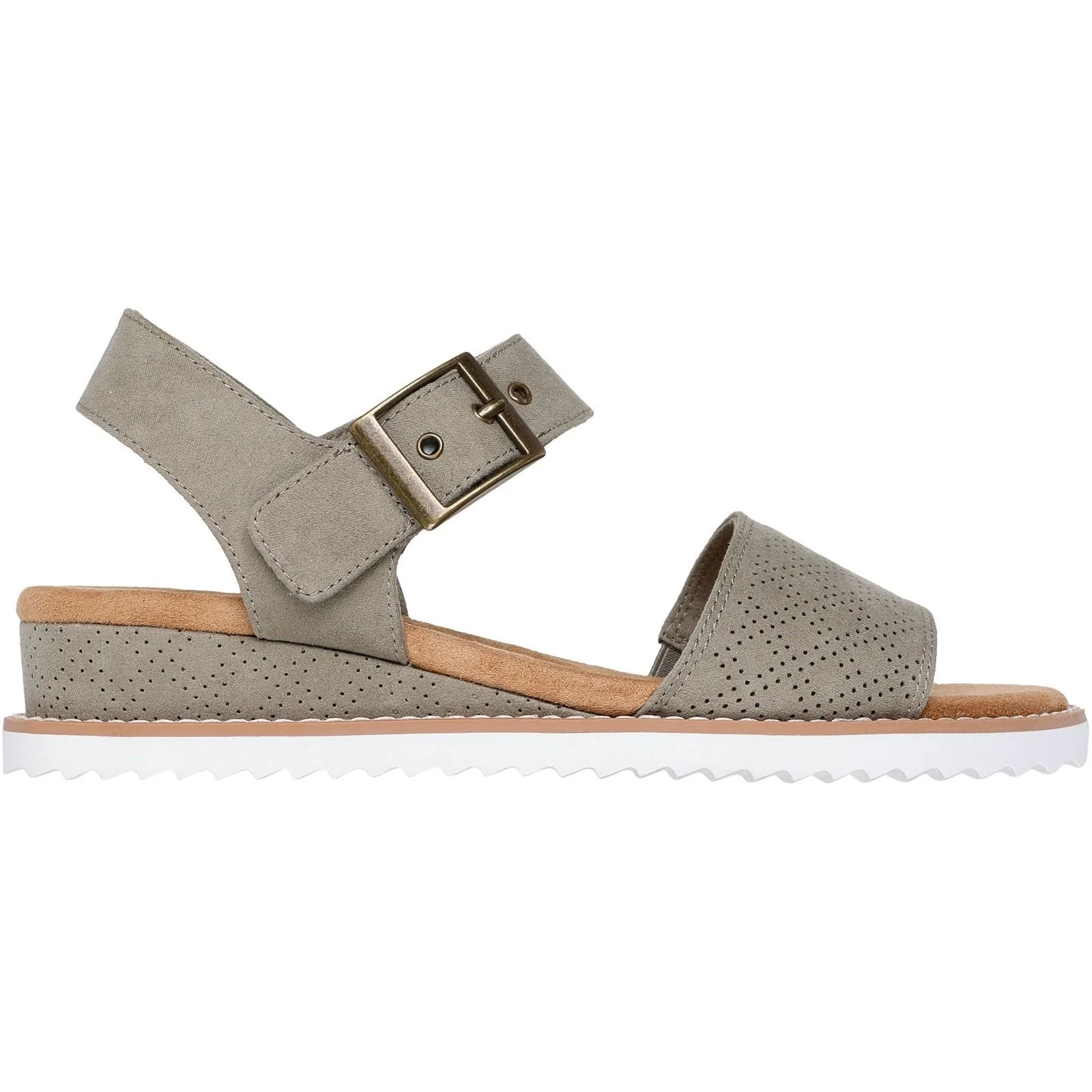 Women's Wide Fit Skechers 114147 Bobs Desert Kiss Serendipitous Sandals - Image 5
