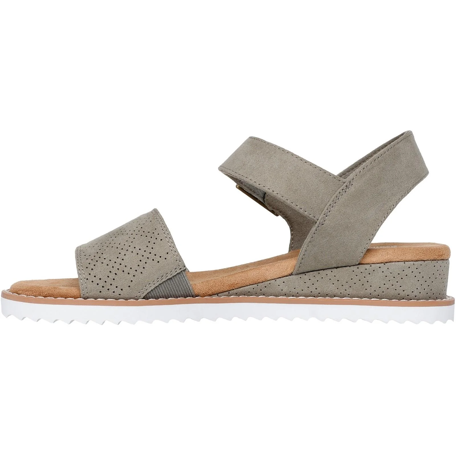 Women's Wide Fit Skechers 114147 Bobs Desert Kiss Serendipitous Sandals - Image 7
