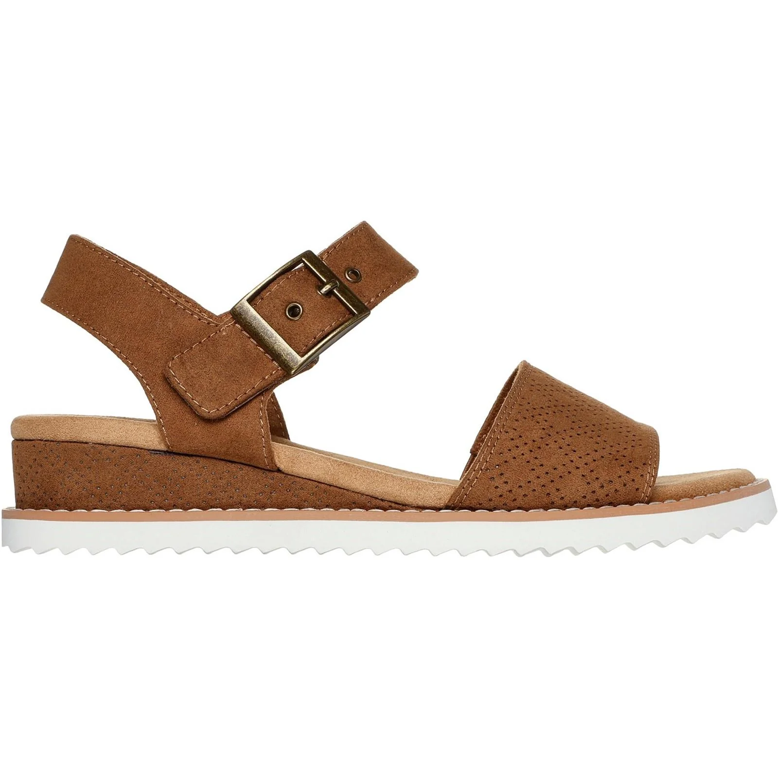 Women's Wide Fit Skechers 114147 Bobs Desert Kiss Serendipitous Sandals - Image 8