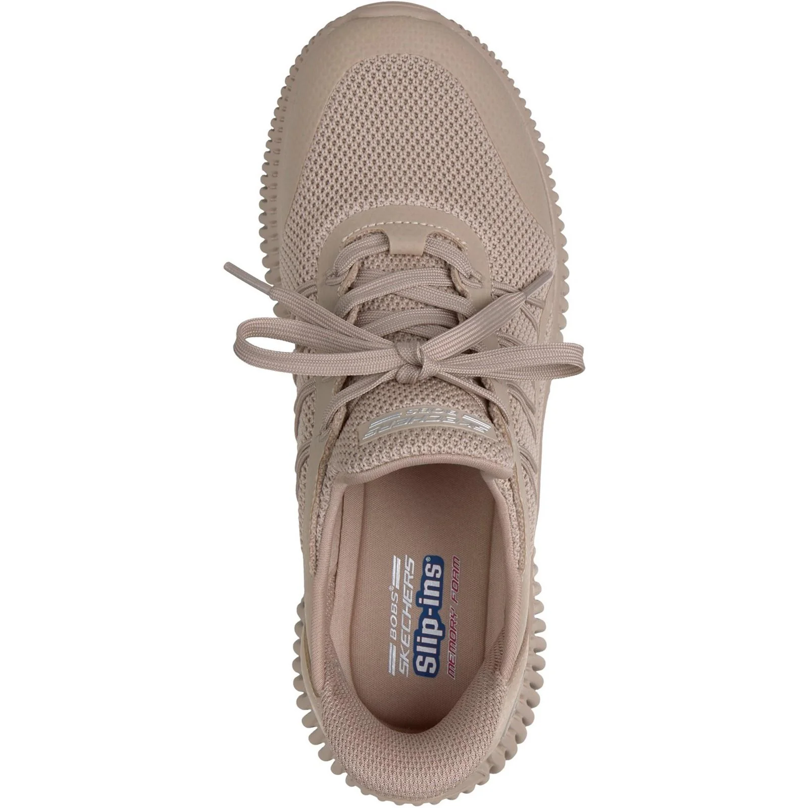 Women's Wide Fit Skechers 117413 Slip-ins Bobs Geo Lite Divine Pace Trainers - Image 10