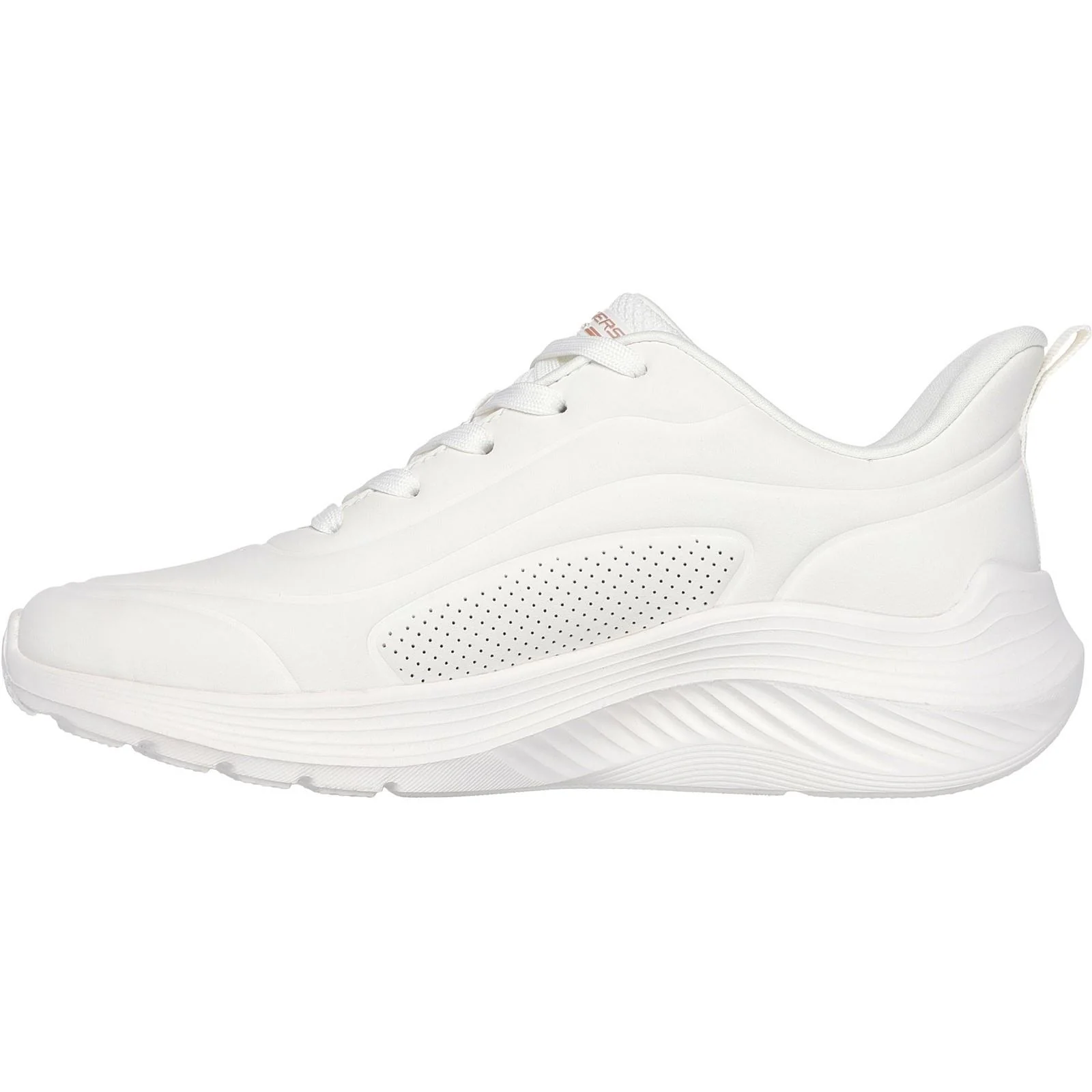 Women's Wide Fit Skechers 117485 Bobs Sport Squad Waves Just Wading Trainers - Image 9