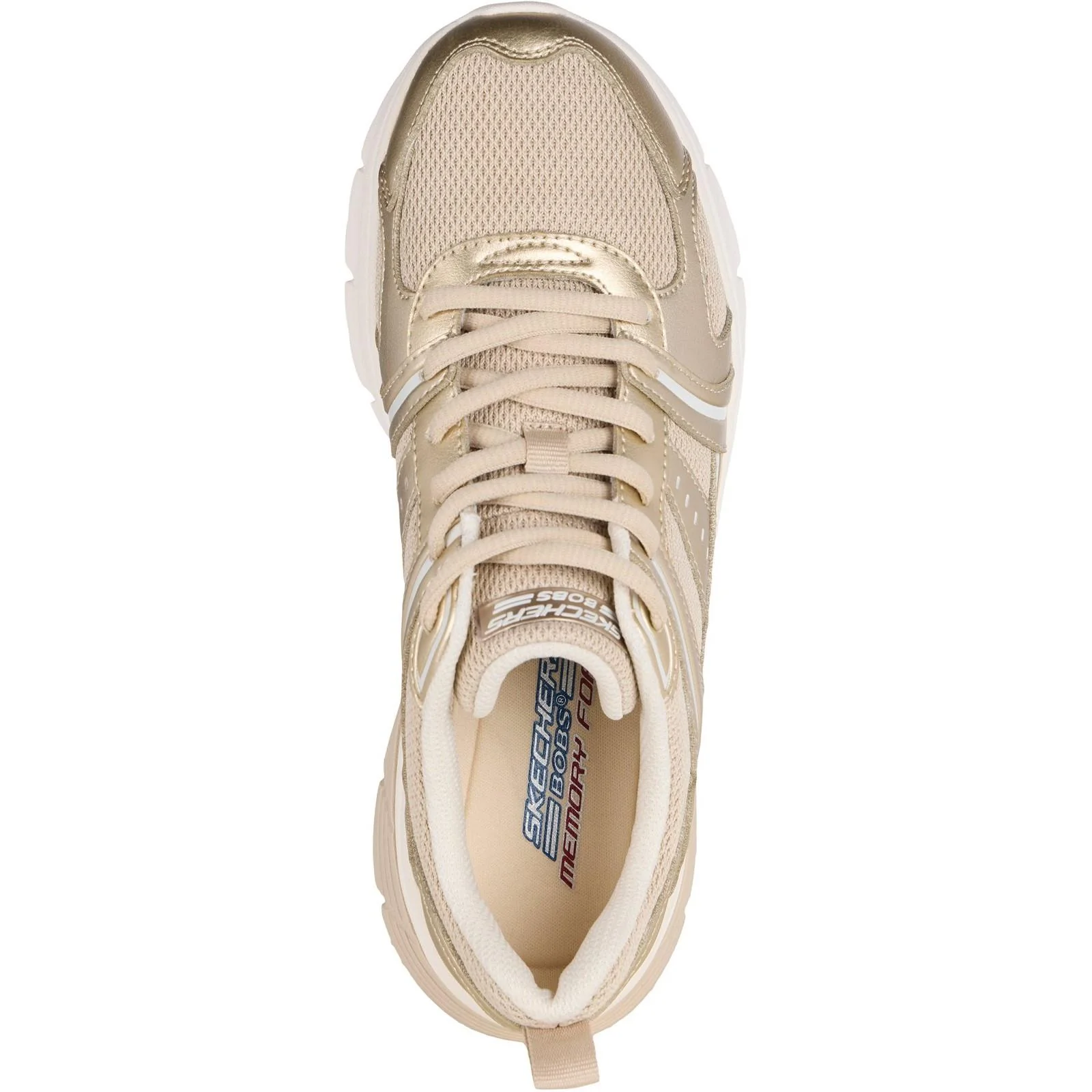 Women's Wide Fit Skechers 117770 Bobs Vamos Trainers - Image 5