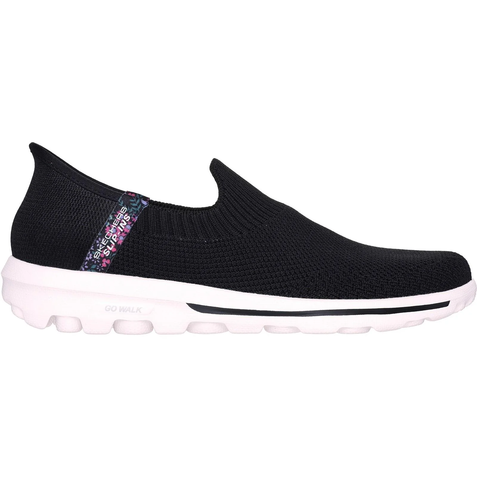 Women's Wide Fit Skechers 124799 Slip-ins Go Walk Travel Trainers - Image 2