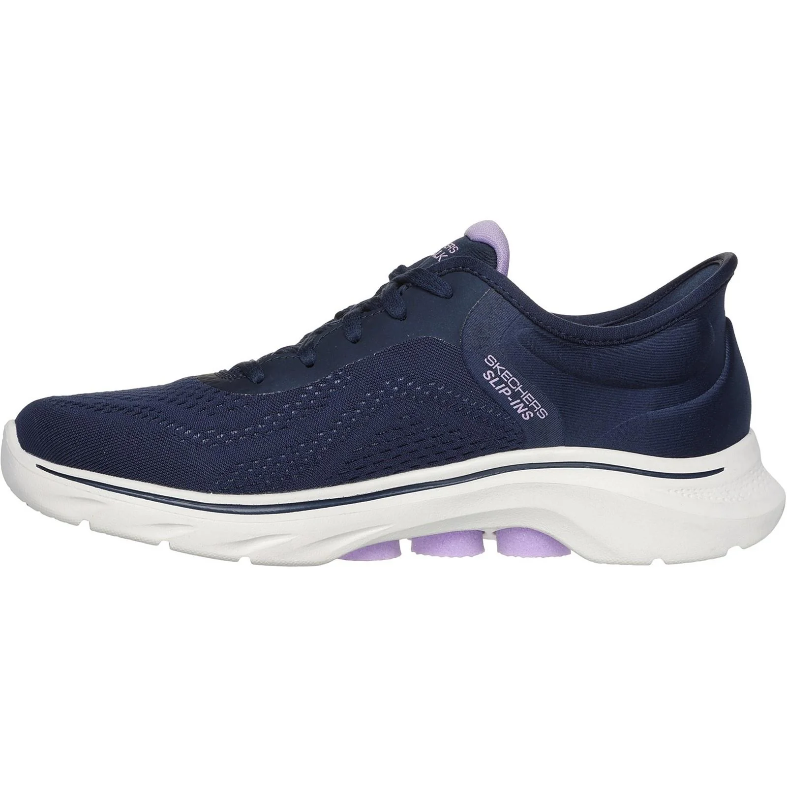 Women's Wide Fit Skechers 125233 Slip-ins Go Walk 7 Valin Trainers - Image 10