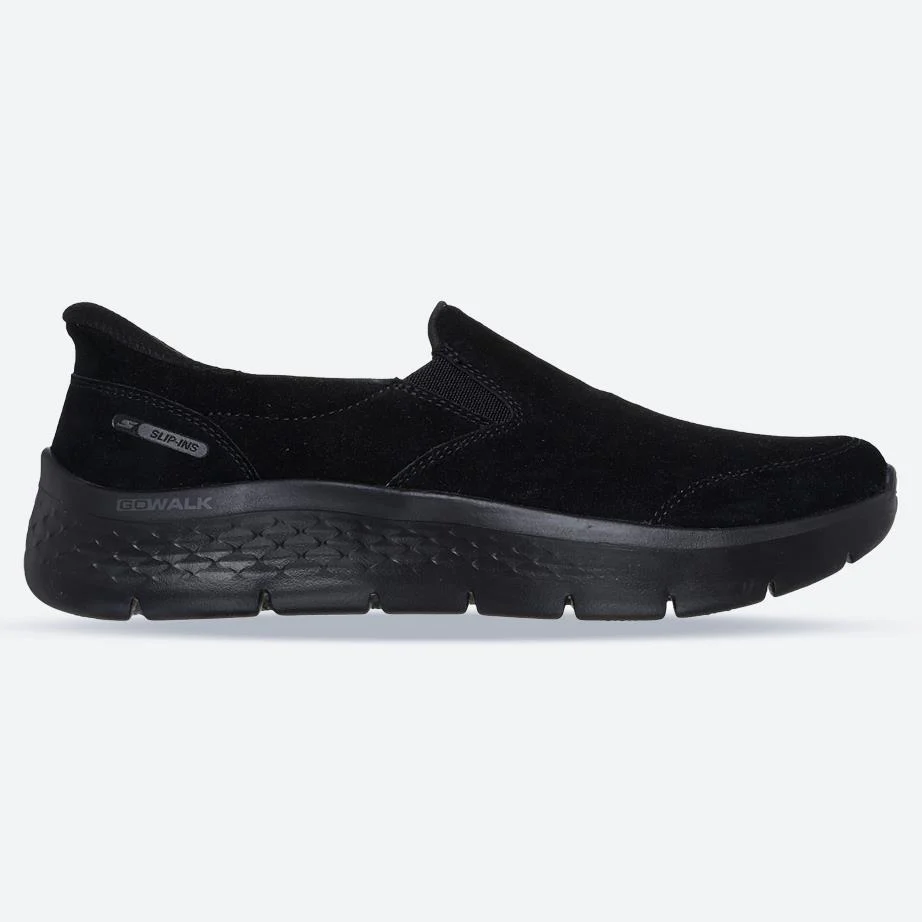 Women's Wide Fit Skechers 125508 Slip-ins Go Walk Flex Trainers