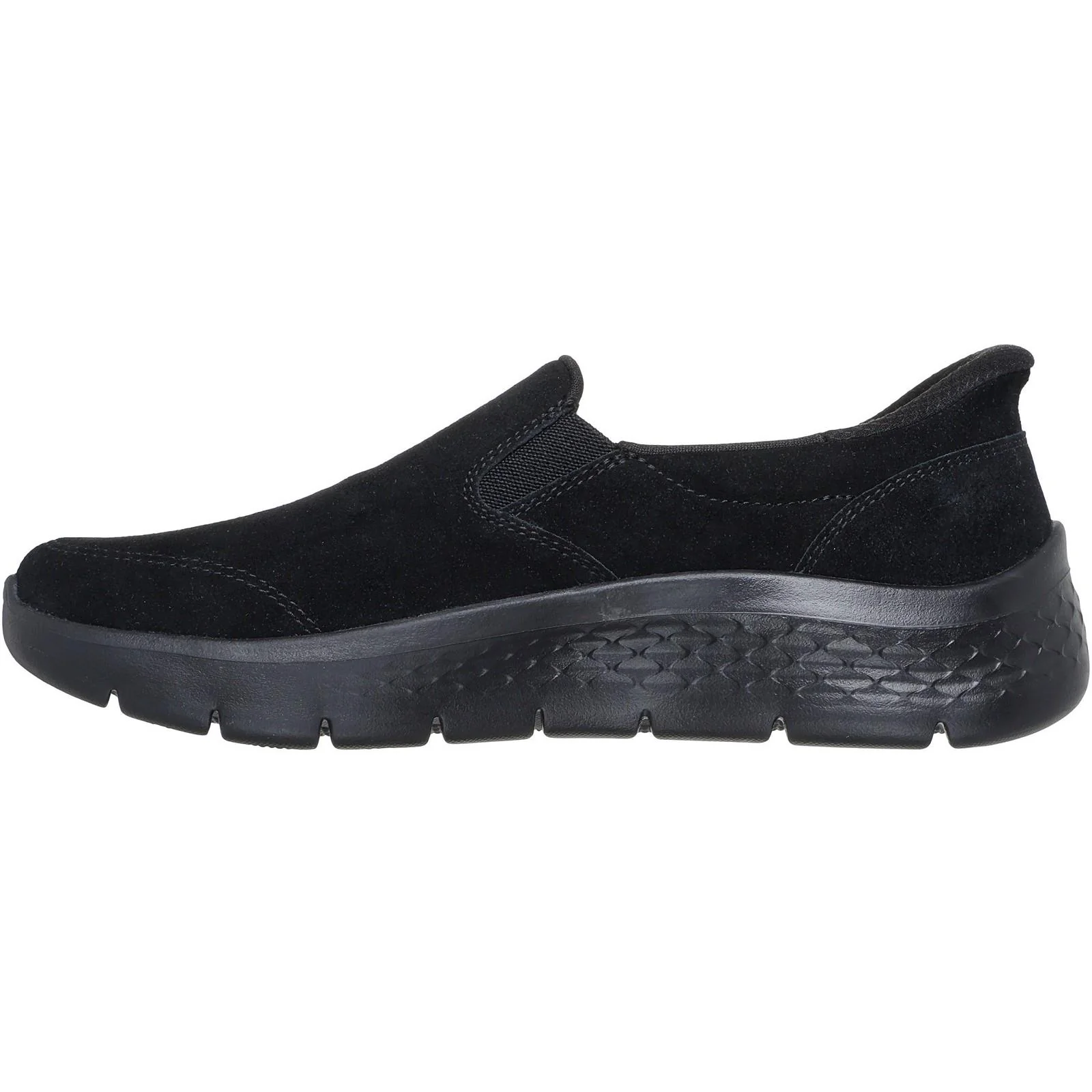 Women's Wide Fit Skechers 125508 Slip-ins Go Walk Flex Trainers - Image 4