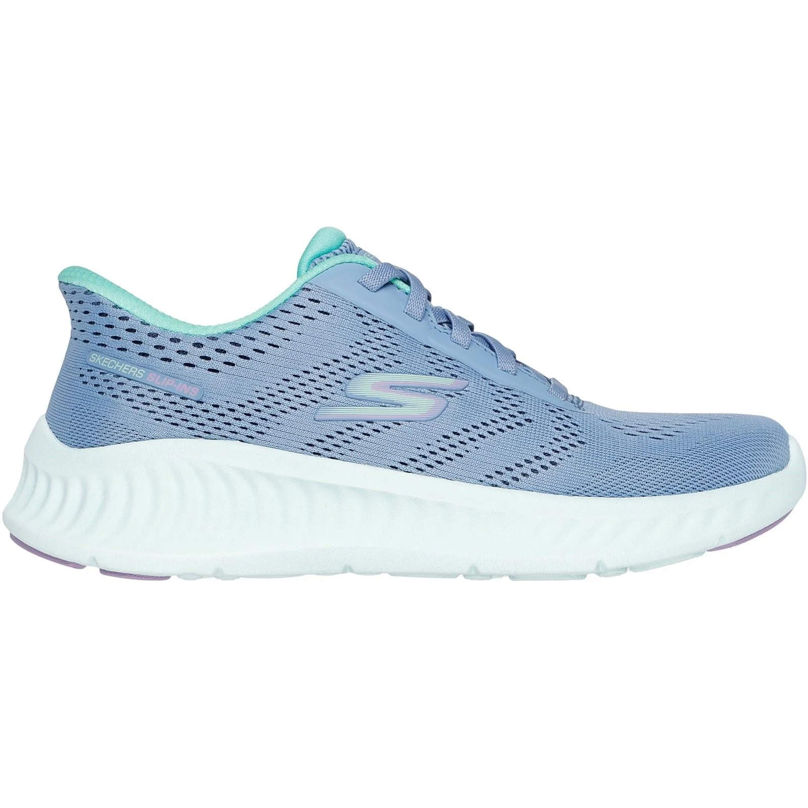 Women's Wide Fit Skechers 125643 Slip-ins Go Walk Now Khloe Trainers - Image 2