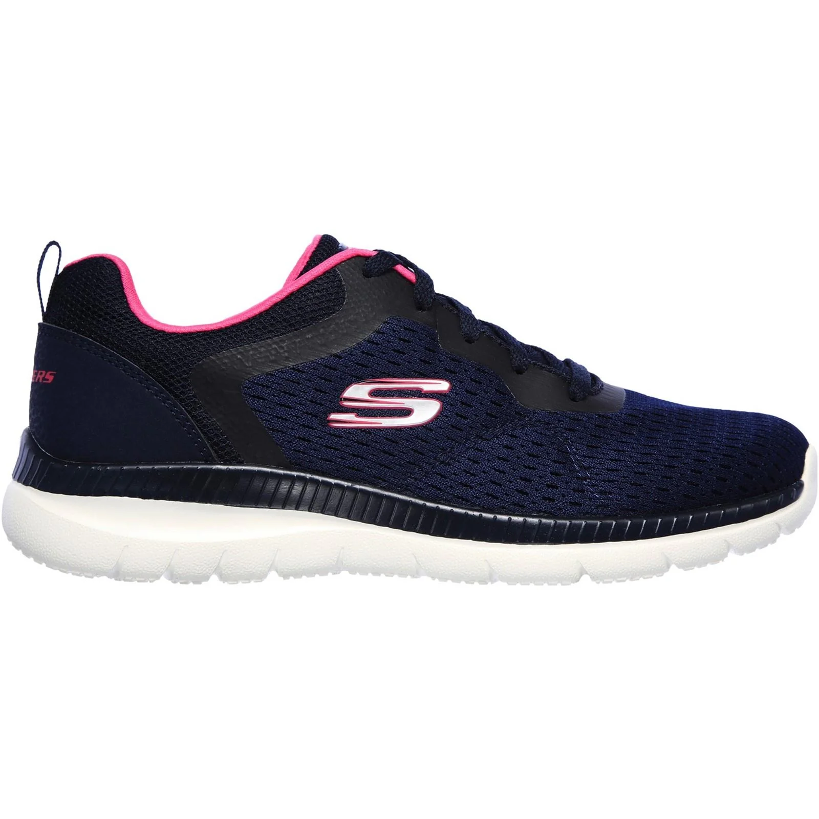 Women's Wide Fit Skechers 12607 Bountiful Quick Path Trainers - Image 5