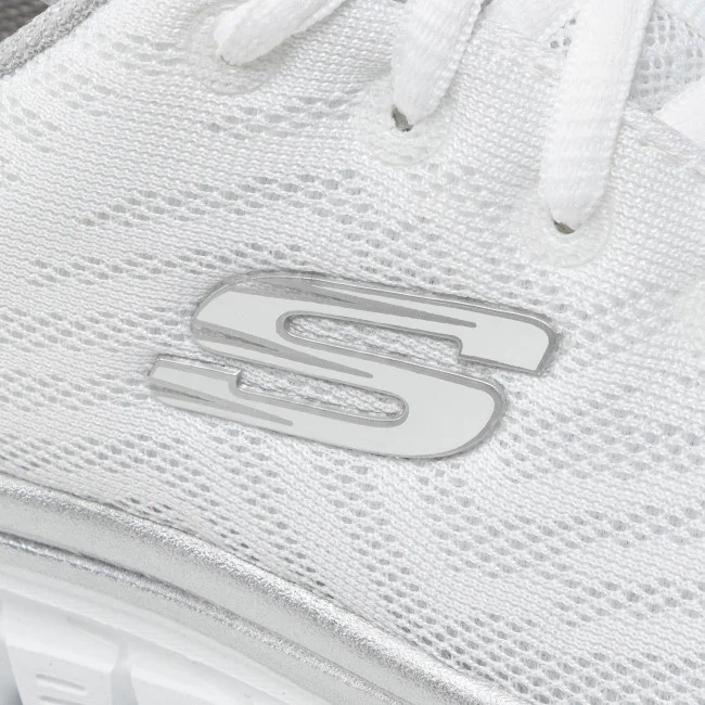 Womens Wide Fit Skechers 12615 Walking Trainers - Image 12