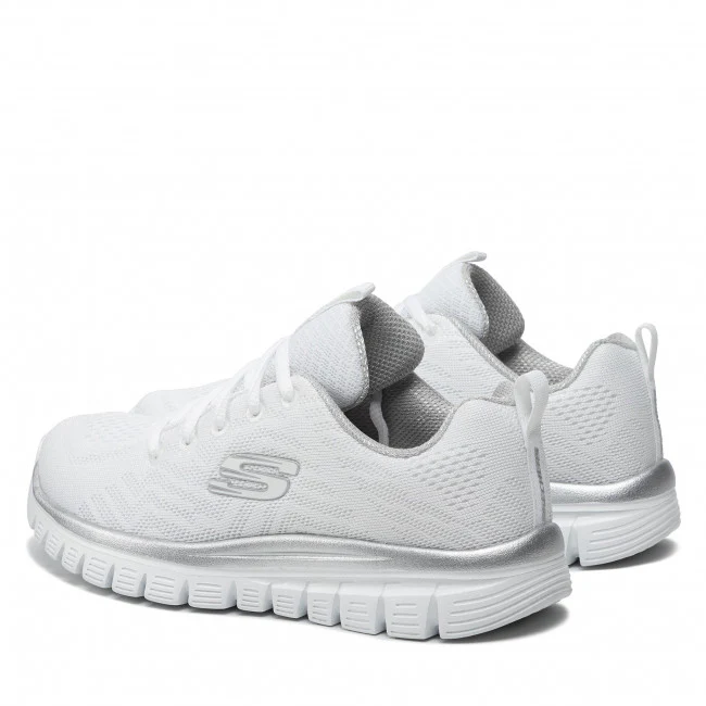 Womens Wide Fit Skechers 12615 Walking Trainers - Image 13