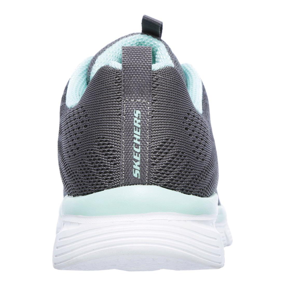 Womens Wide Fit Skechers 12615 Walking Trainers - Image 5