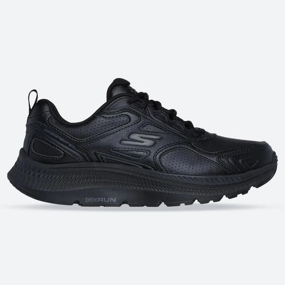 Women's Wide Fit Skechers 128613W Go Run Consistent 2.0 Sumpter Trail Trainers