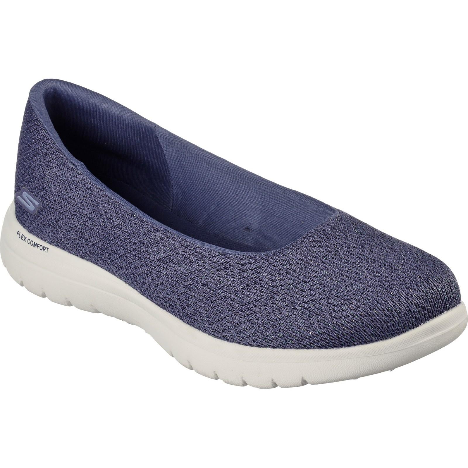 Women's Wide Fit Skechers 136530 On The Go Flex Cherished Shoes - Image 3