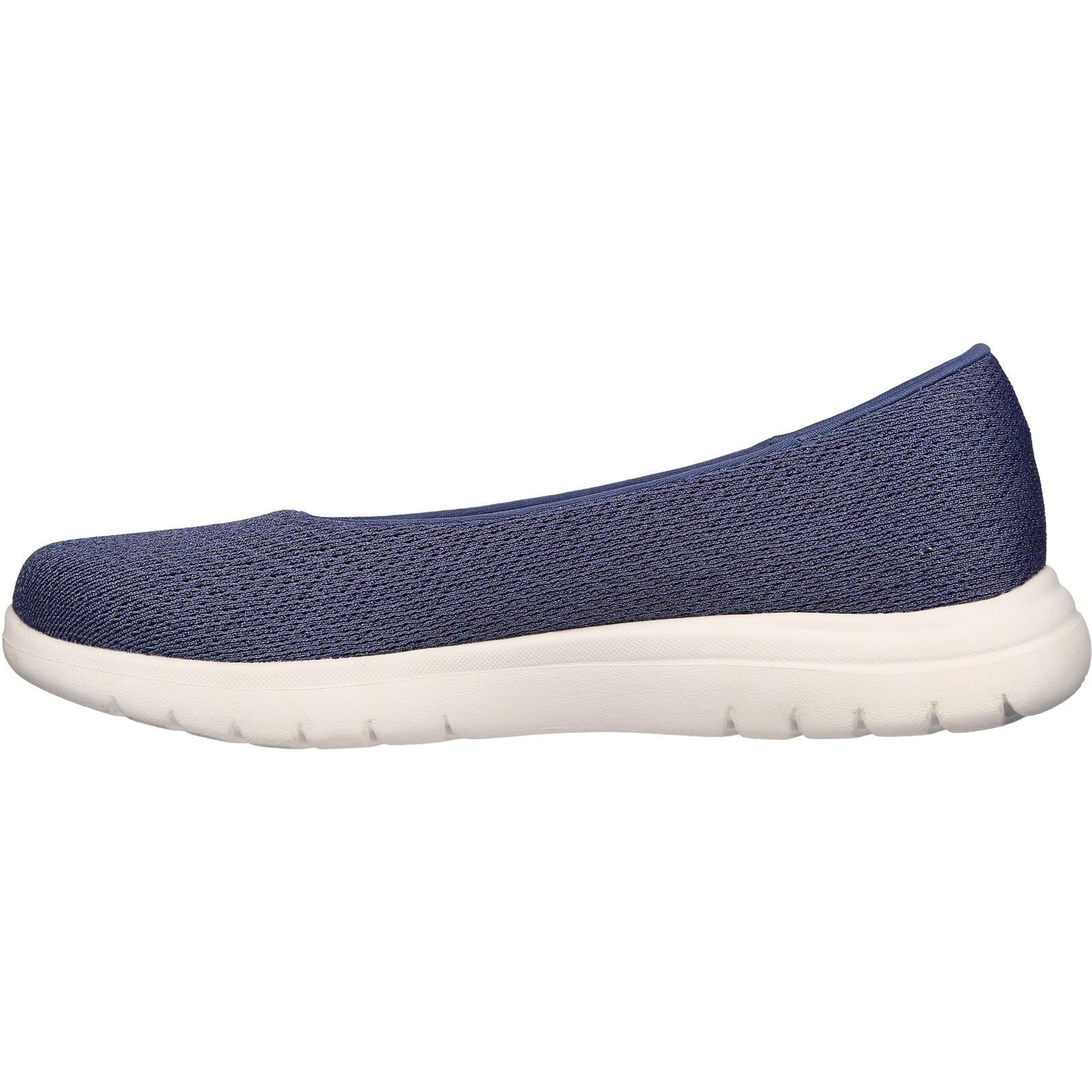 Women's Wide Fit Skechers 136530 On The Go Flex Cherished Shoes - Image 4