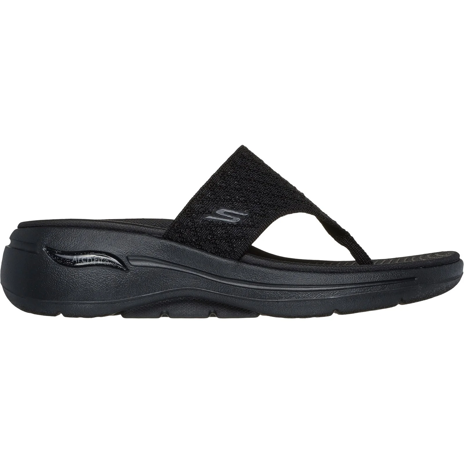 Women's Wide Fit Skechers 140803 Go Walk Arch Fit Sandals - Image 2