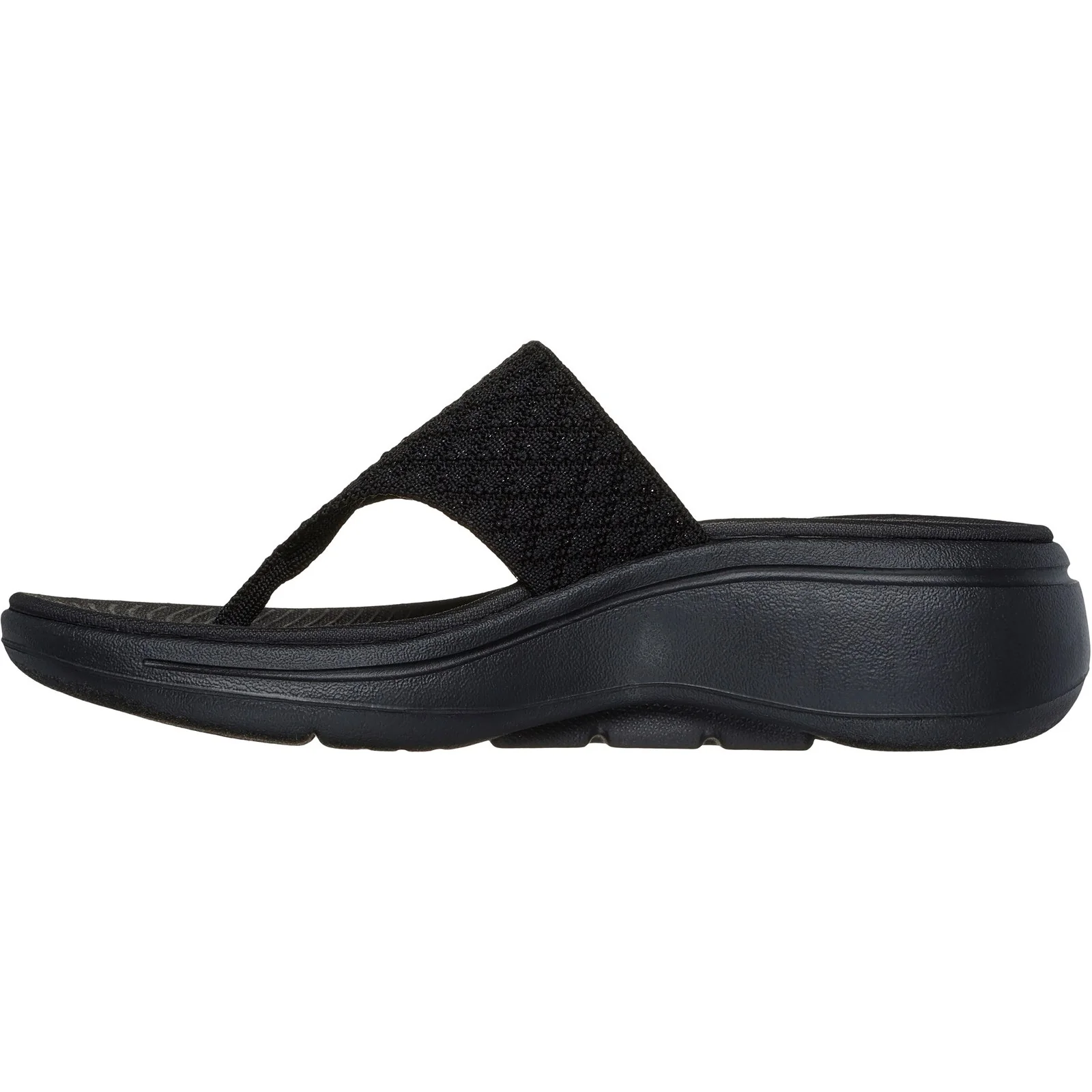 Women's Wide Fit Skechers 140803 Go Walk Arch Fit Sandals - Image 4